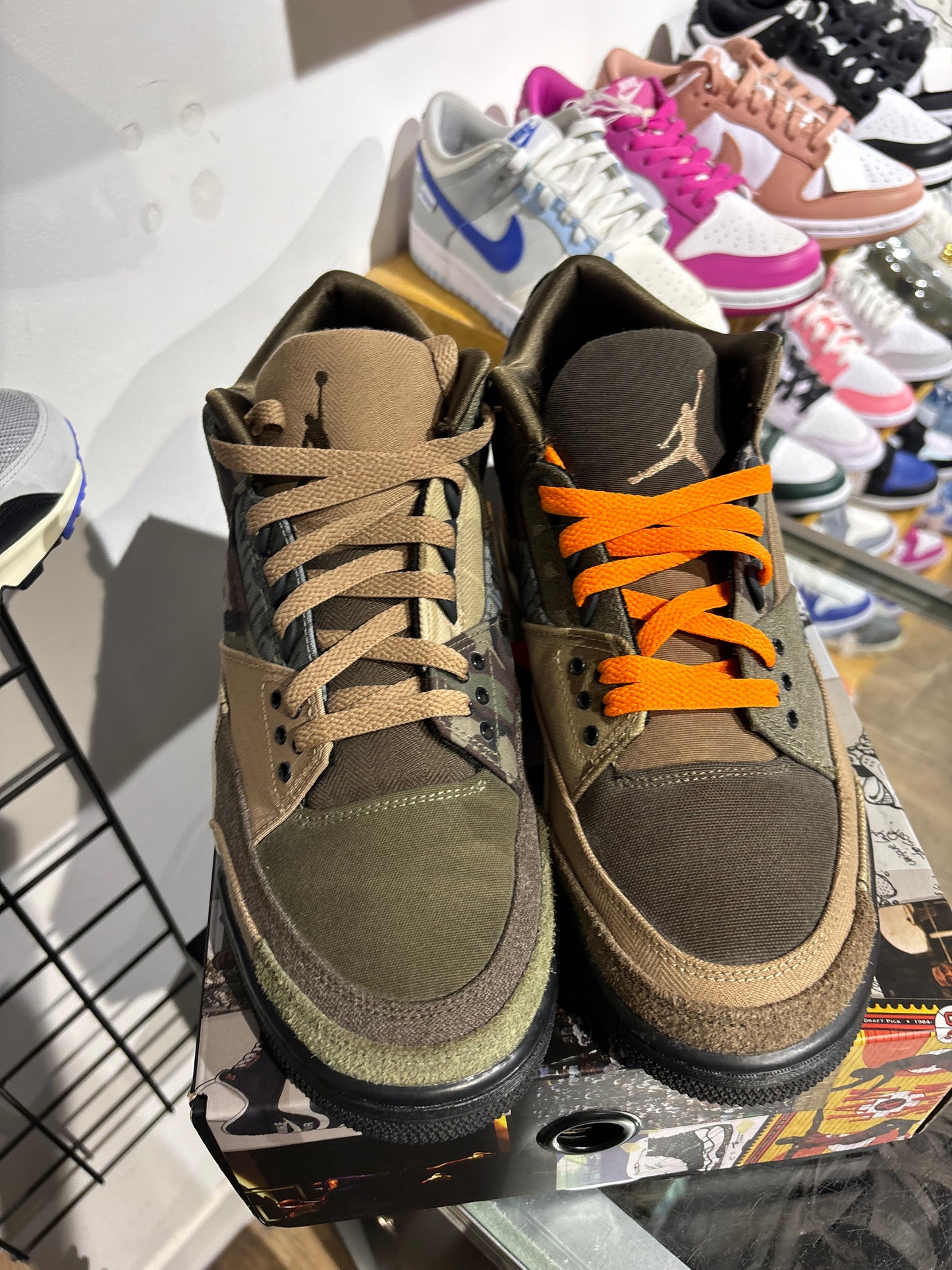 Jordan 3 Patchwork Camo UK 8