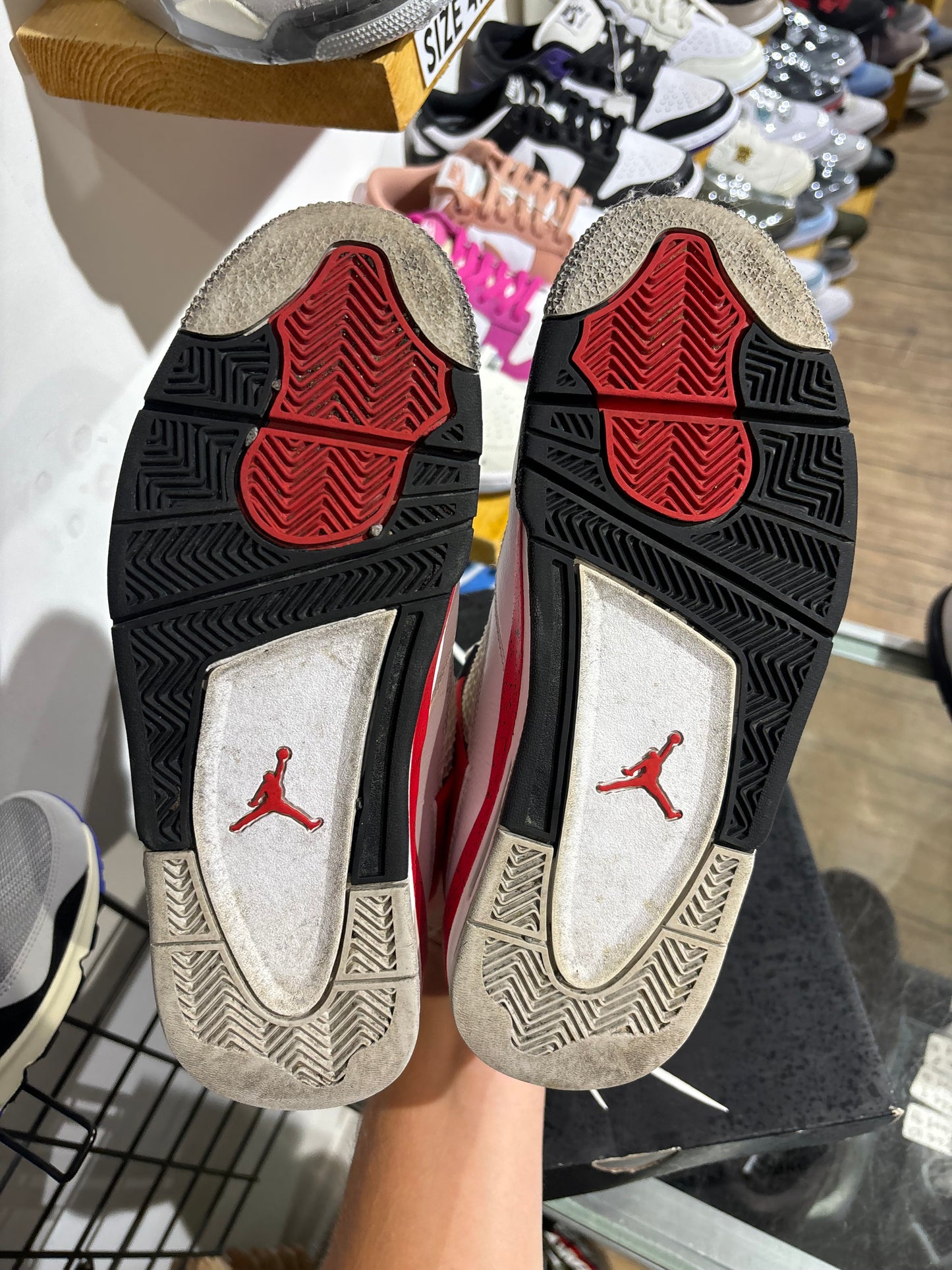 Jordan 4 Red Cement UK 7
