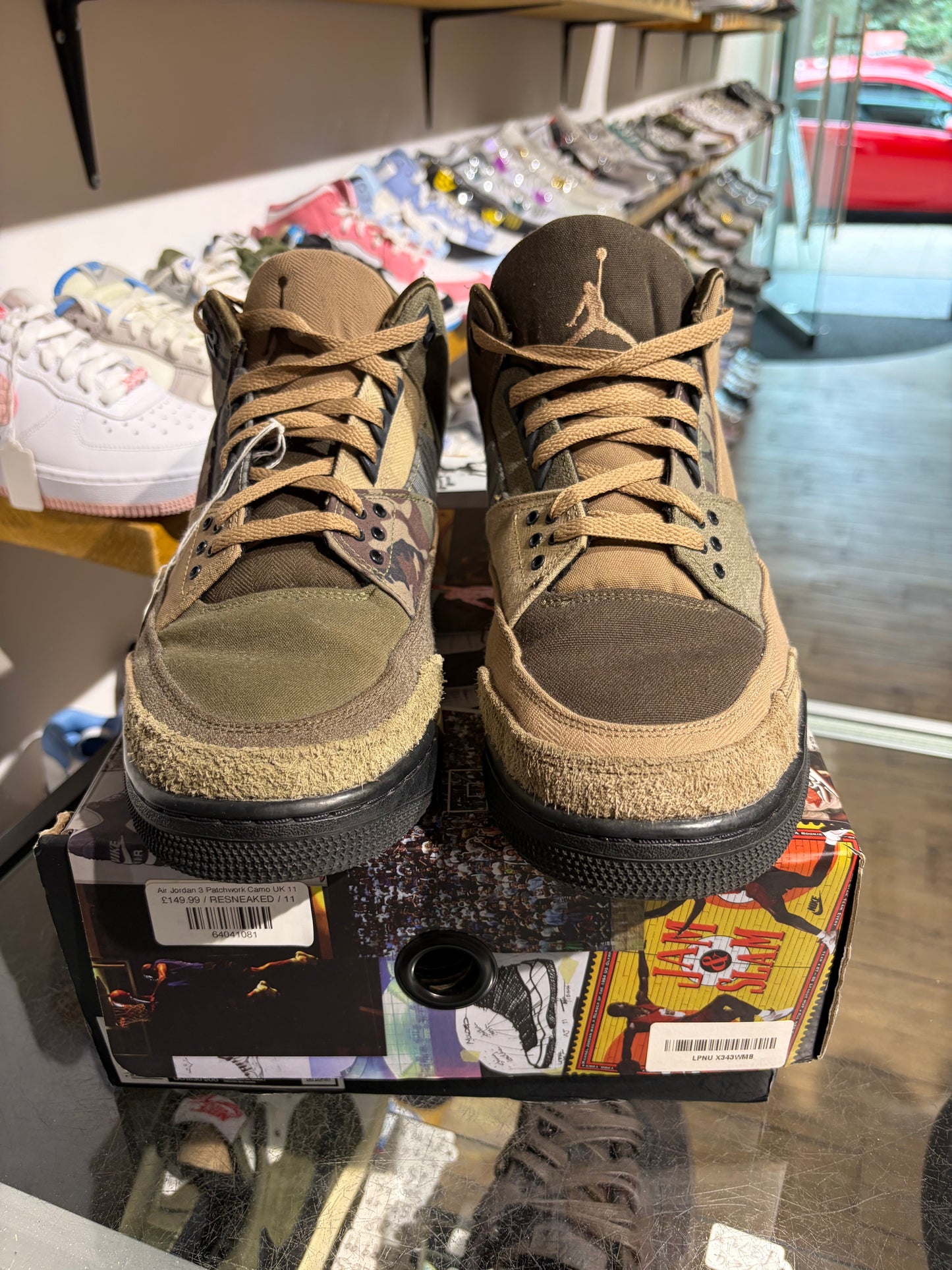 Air Jordan 3 Patchwork Camo UK 11