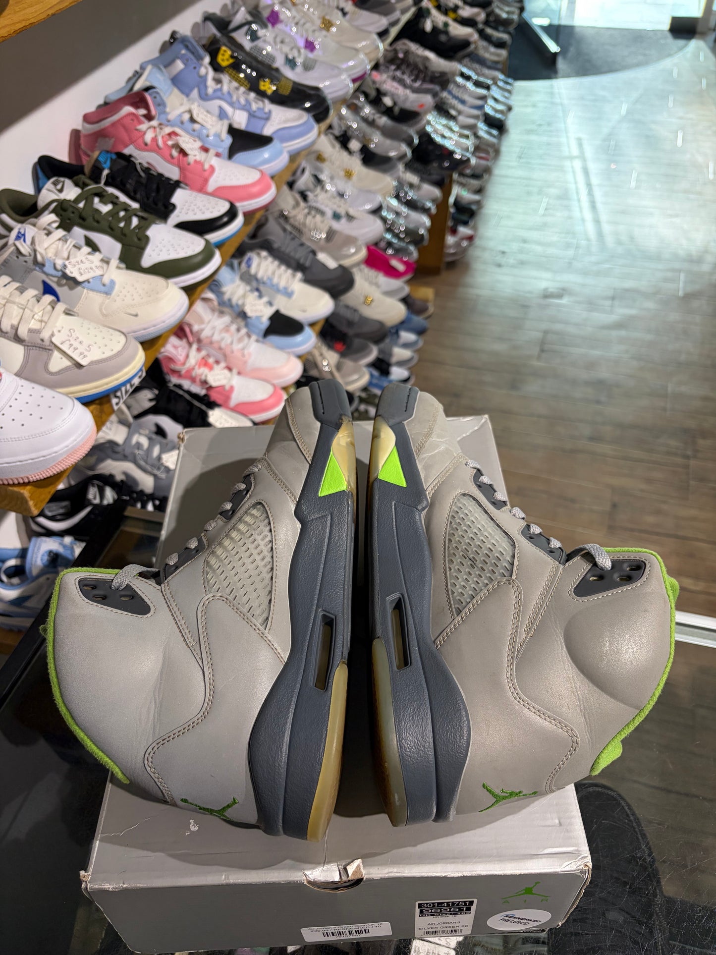 Air Jordan 5 Green Bean UK 10