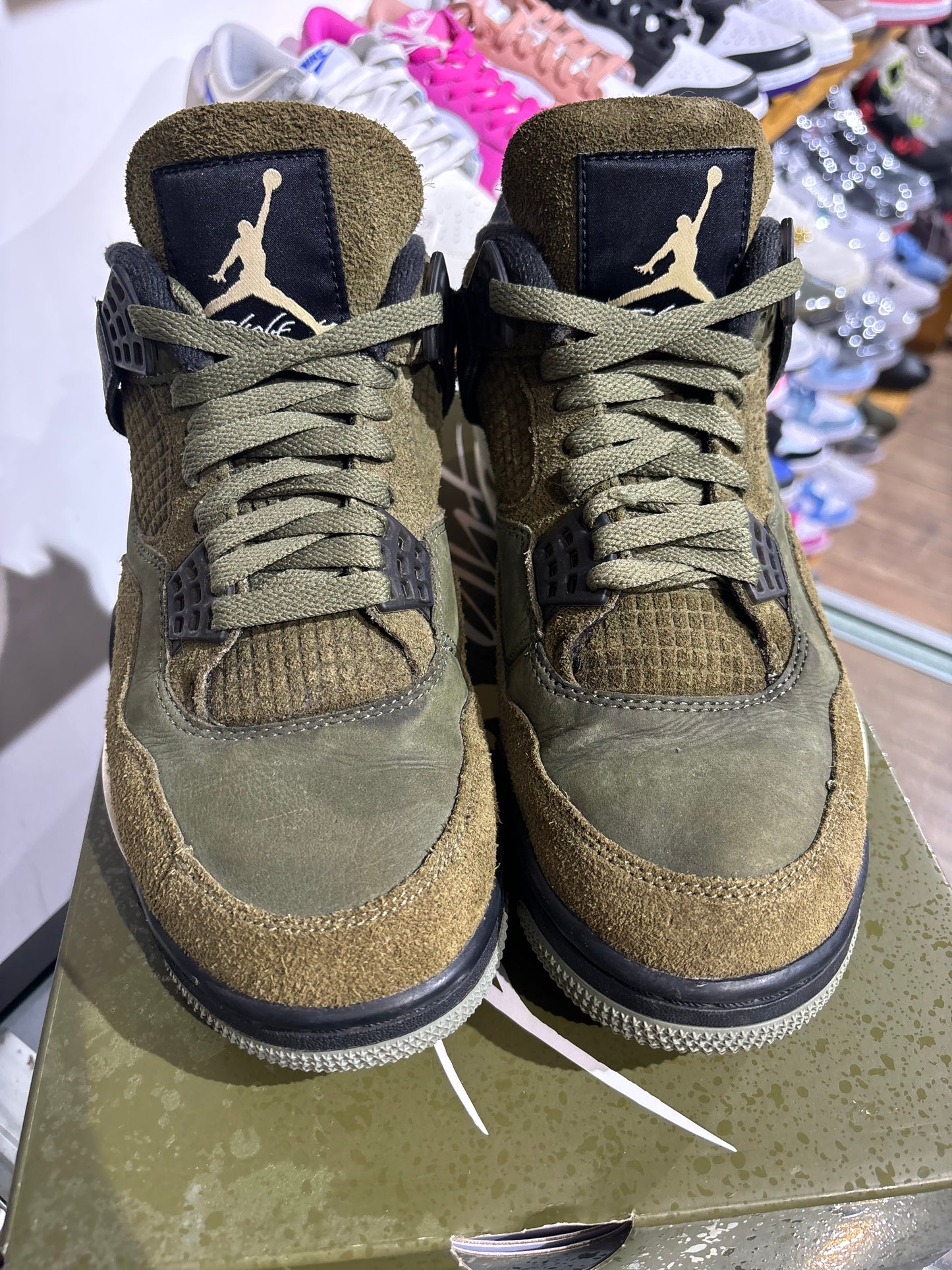 Jordan 4 Olive Craft UK 7