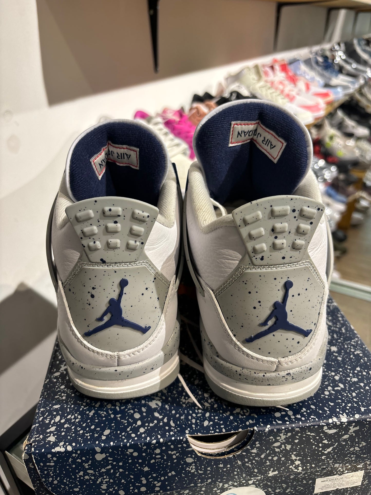 Jordan 4 Midnight Navy UK 8