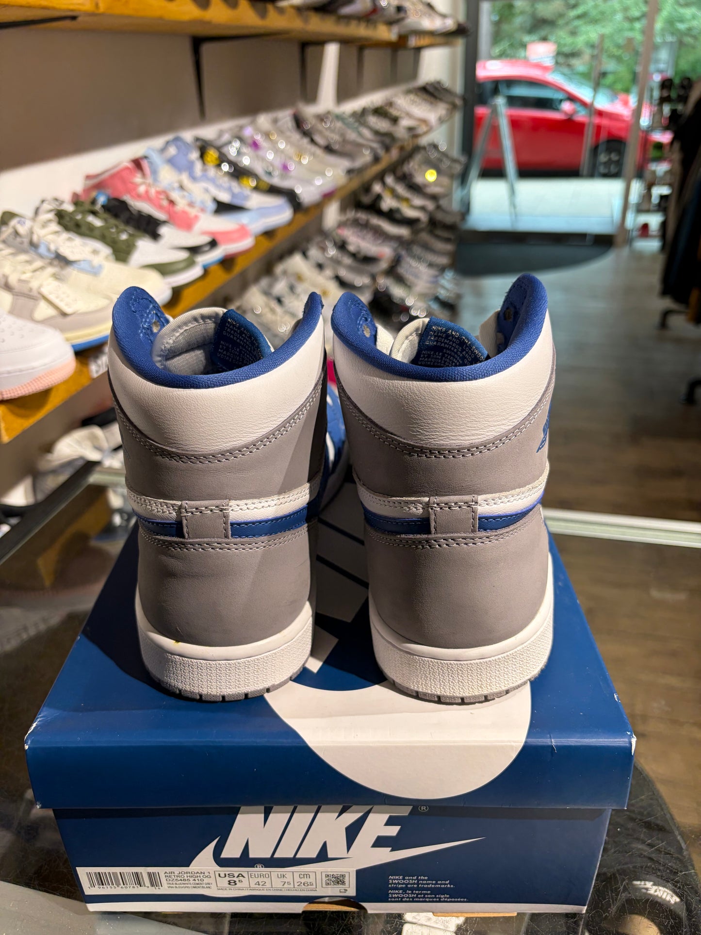 Jordan 1 High True Blue UK 7.5