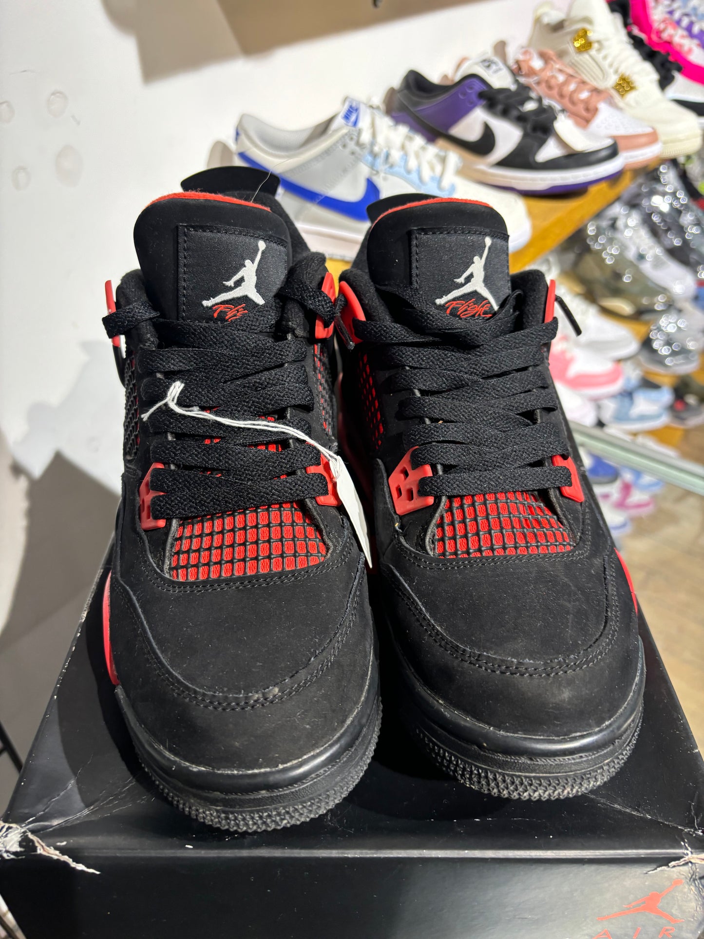 Jordan 4 Red Thunder UK 6 (GS)