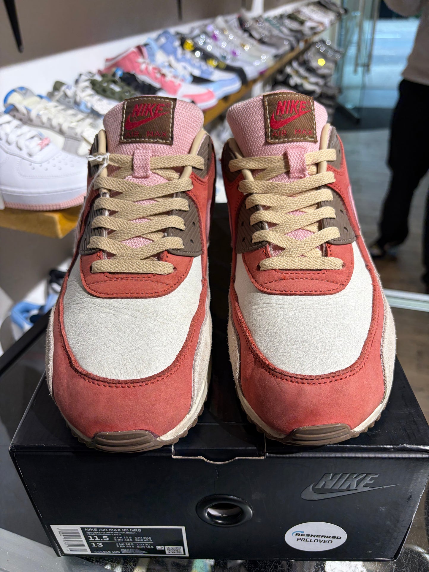Nike Air Max 90 x DQM Bacon UK 10.5
