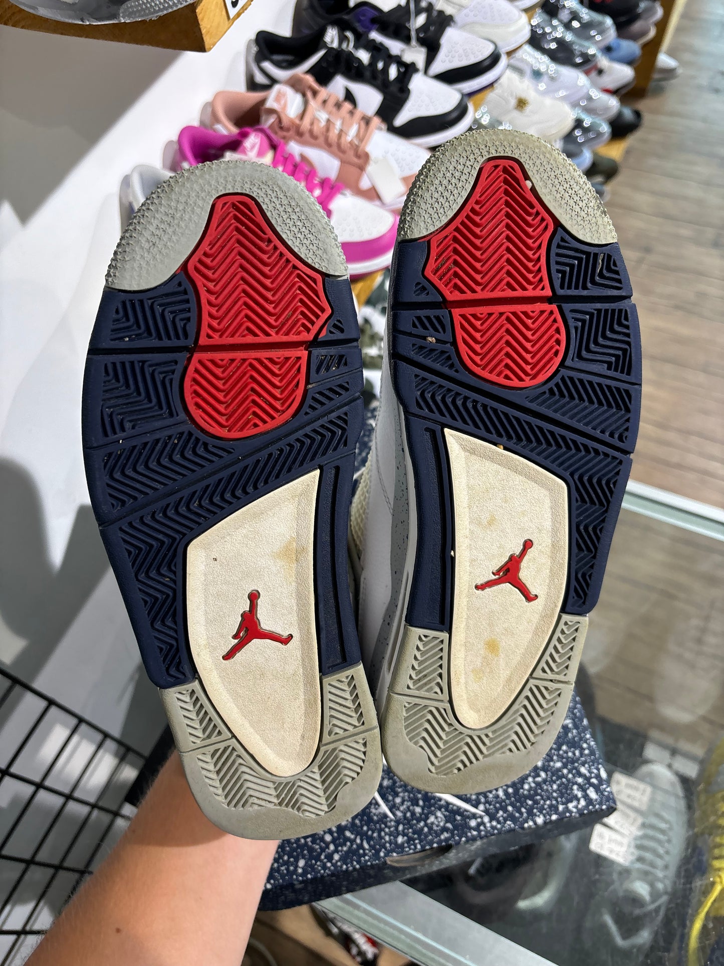 Jordan 4 Midnight Navy UK 7