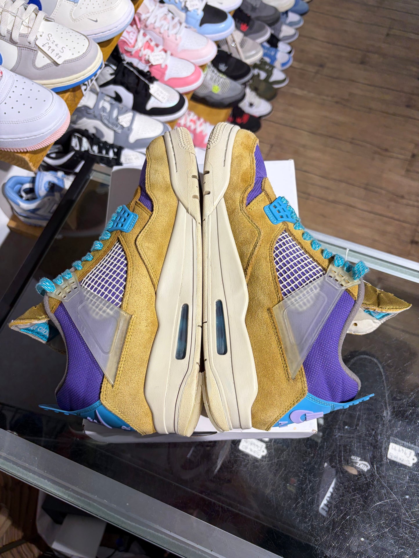 Air Jordan 4 Union Dessert Moss UK 9