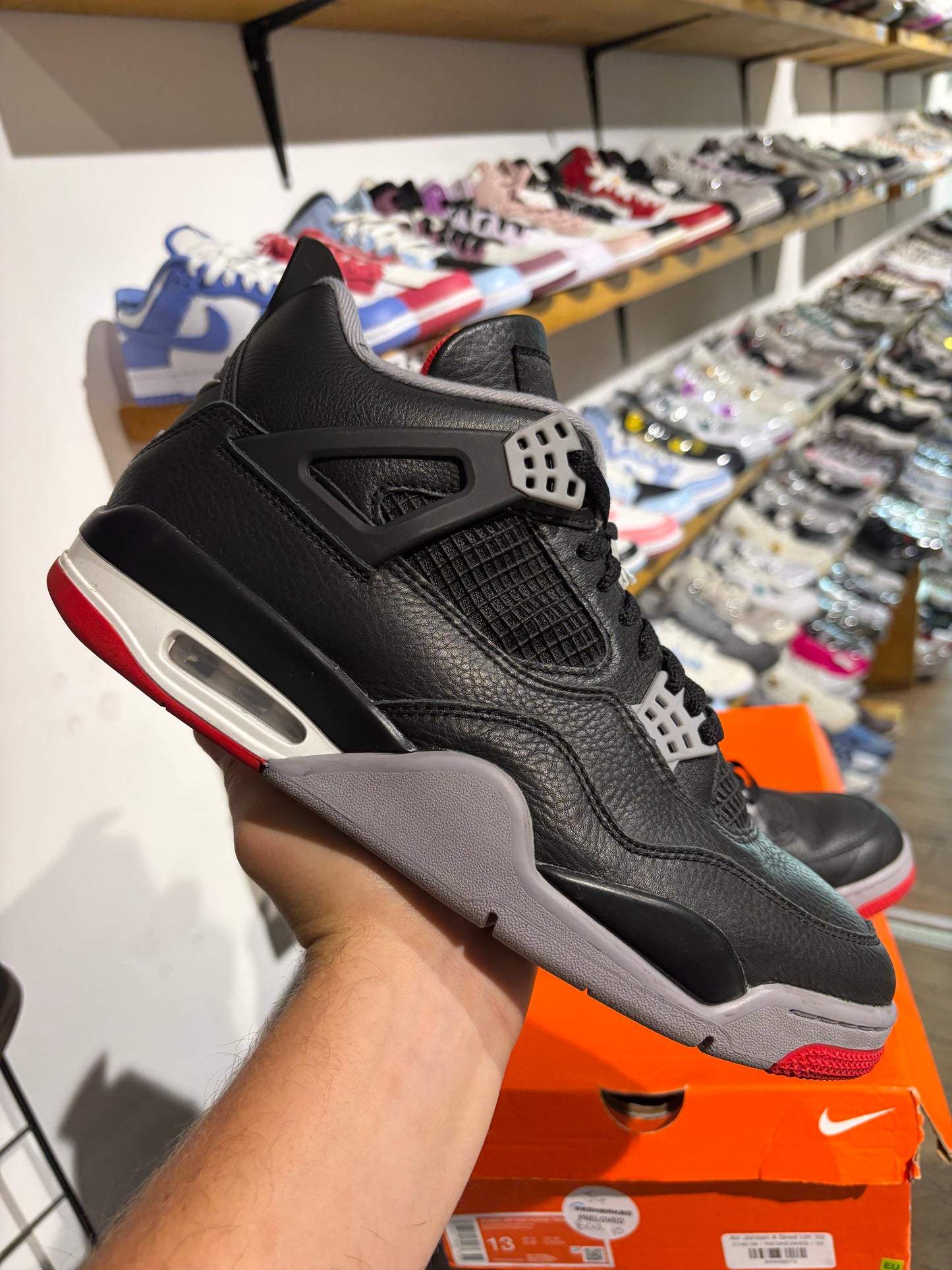 Air Jordan 4 Bred UK 10