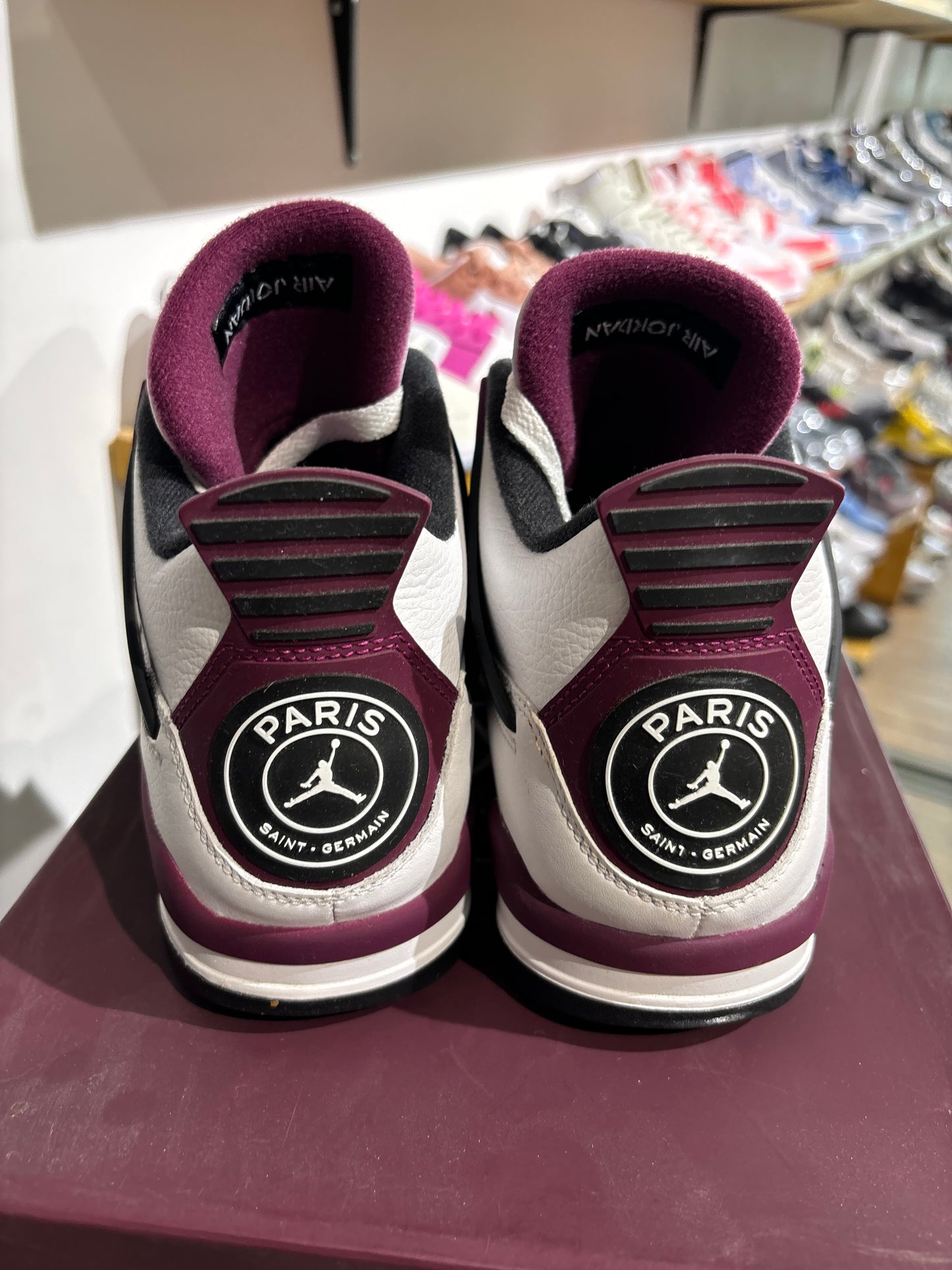 Jordan 4 PSG UK 7