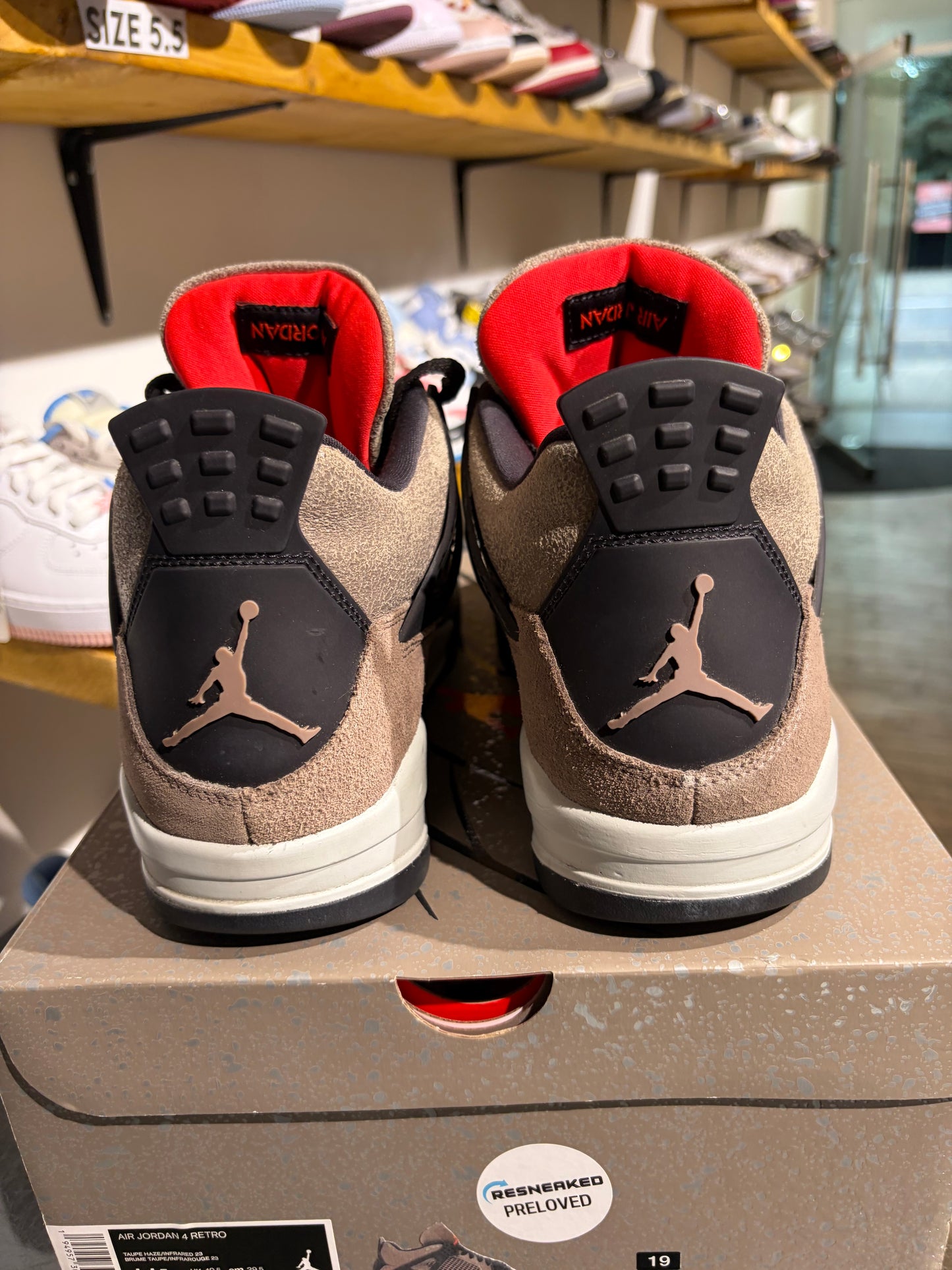 Air Jordan 4 Taupe Haze UK 10.5
