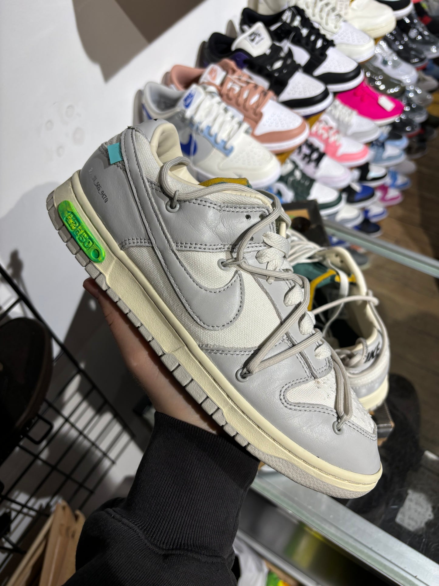Off White Nike Lot 42 Dunk UK 9