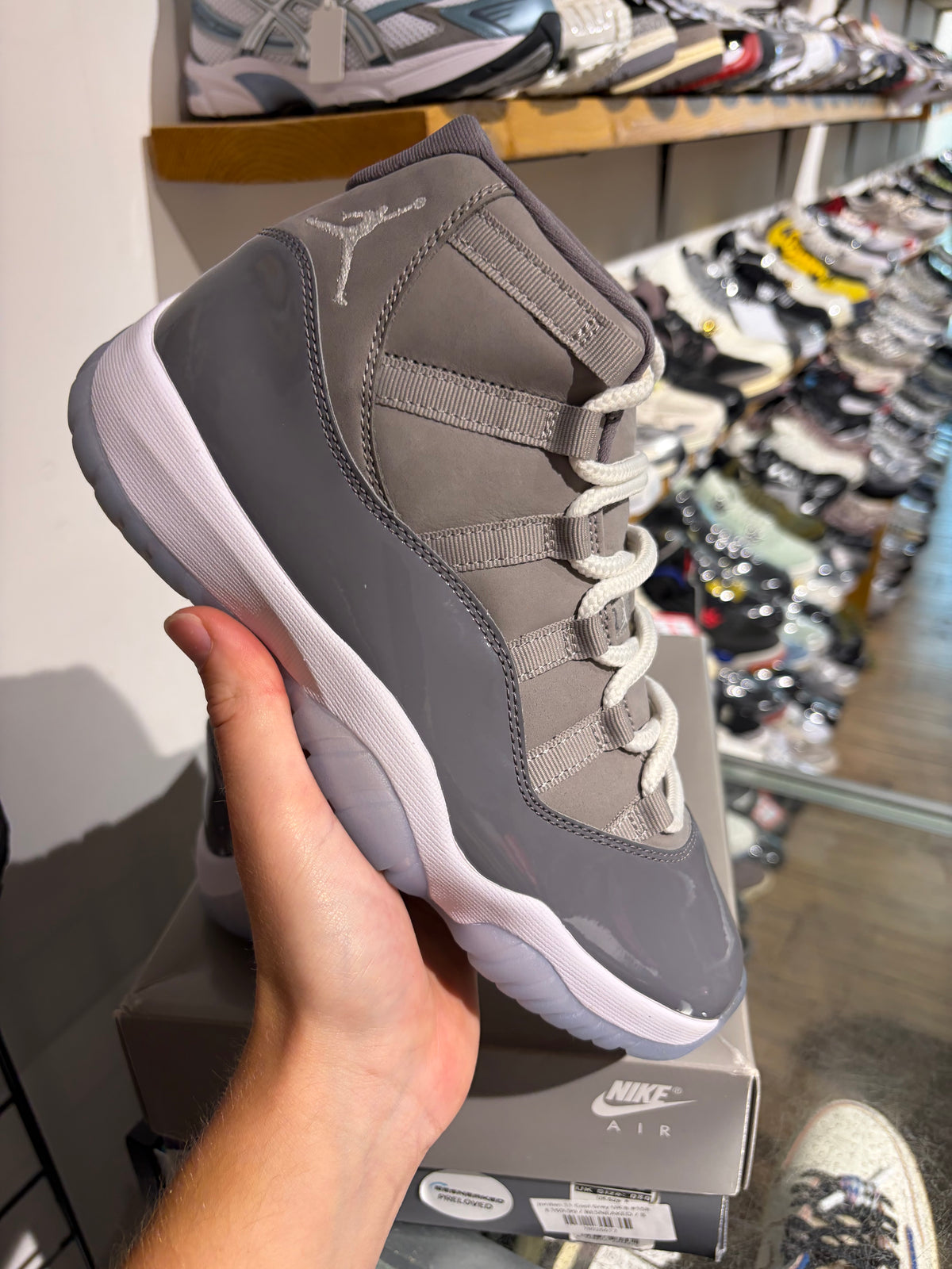 Jordan 11 Cool Grey UK 8 #158