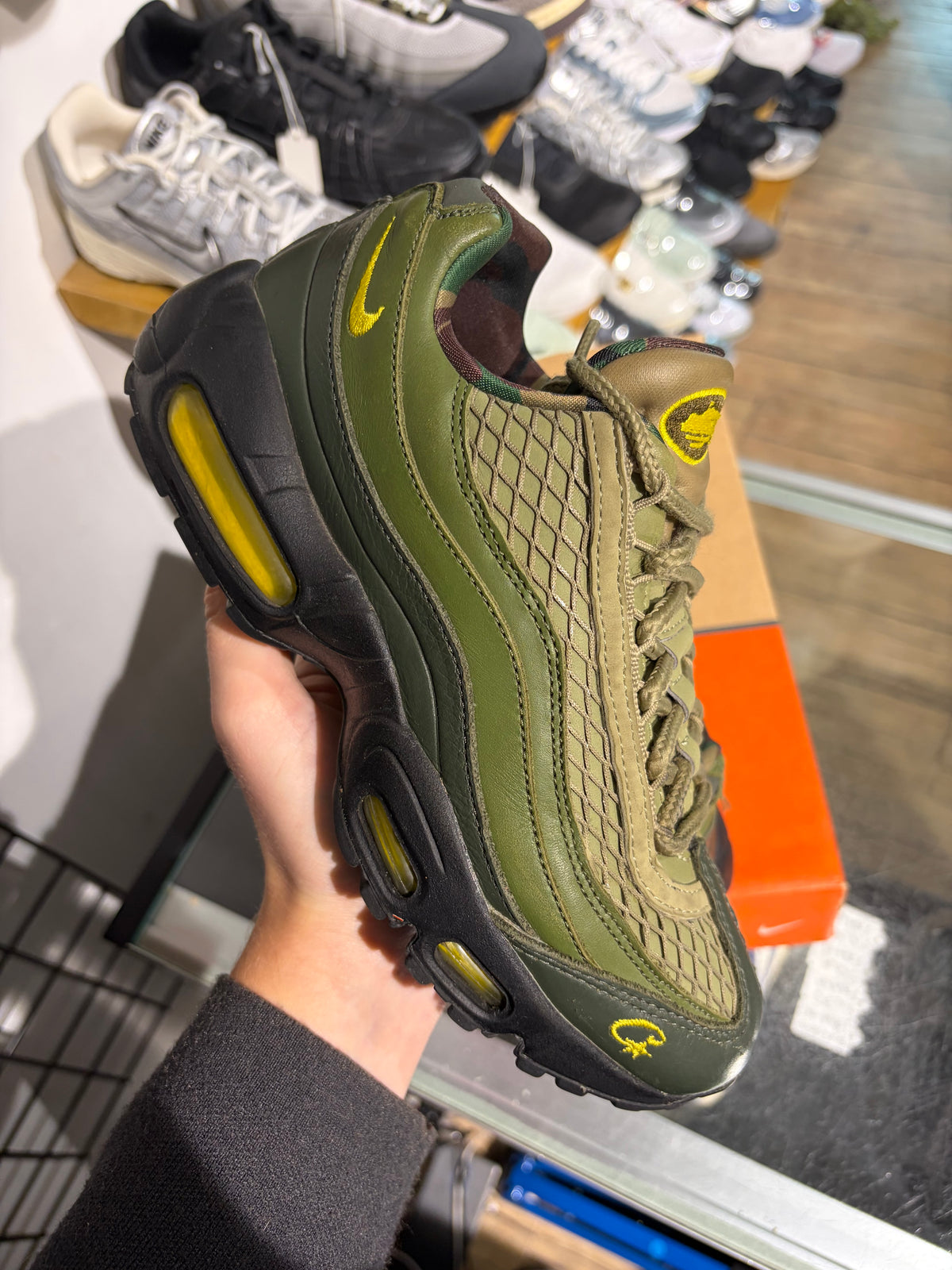 Nike AM95 Corteiz Gutta Green UK 5.5 #334