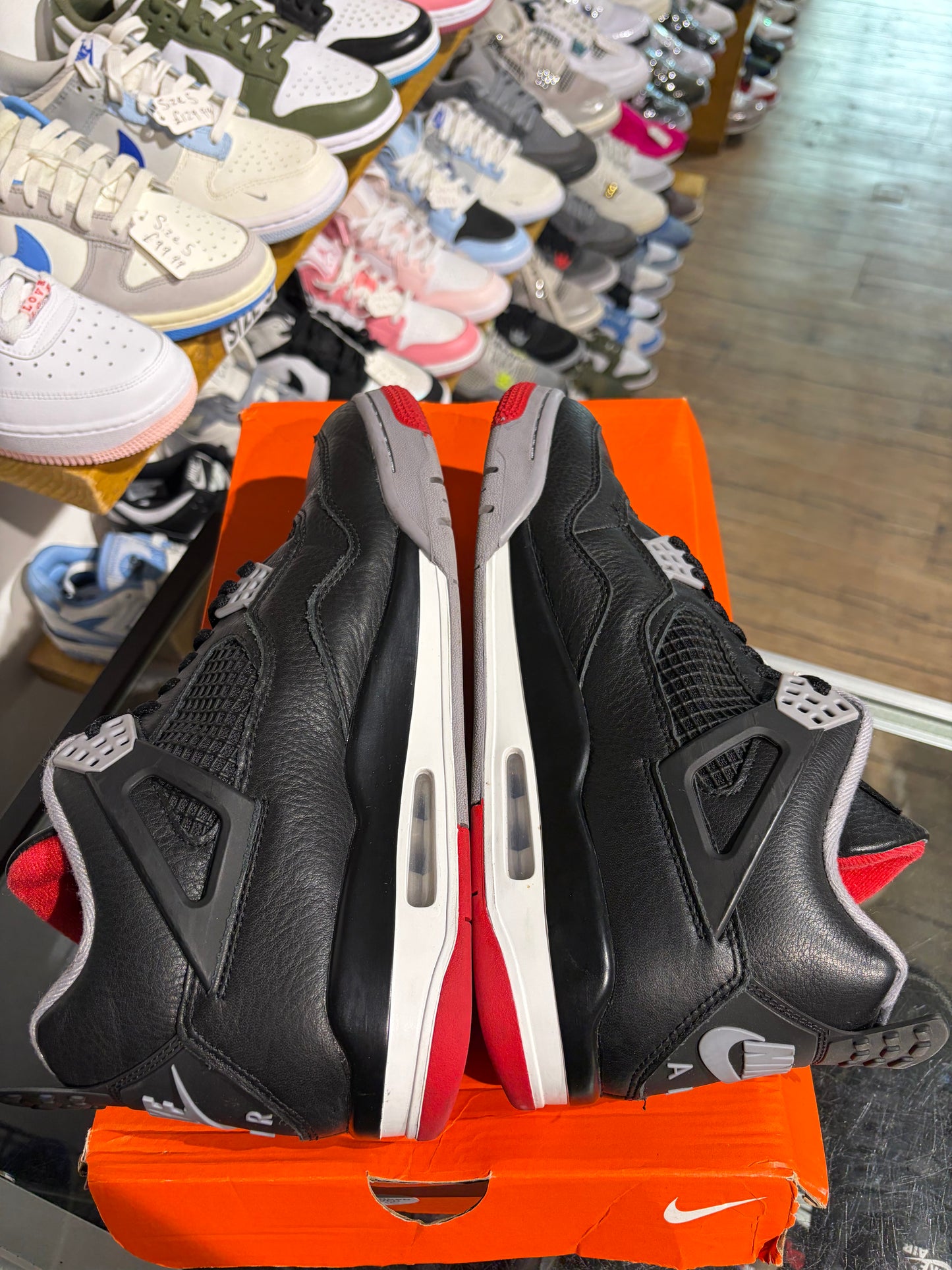 Air Jordan 4 Bred UK 10