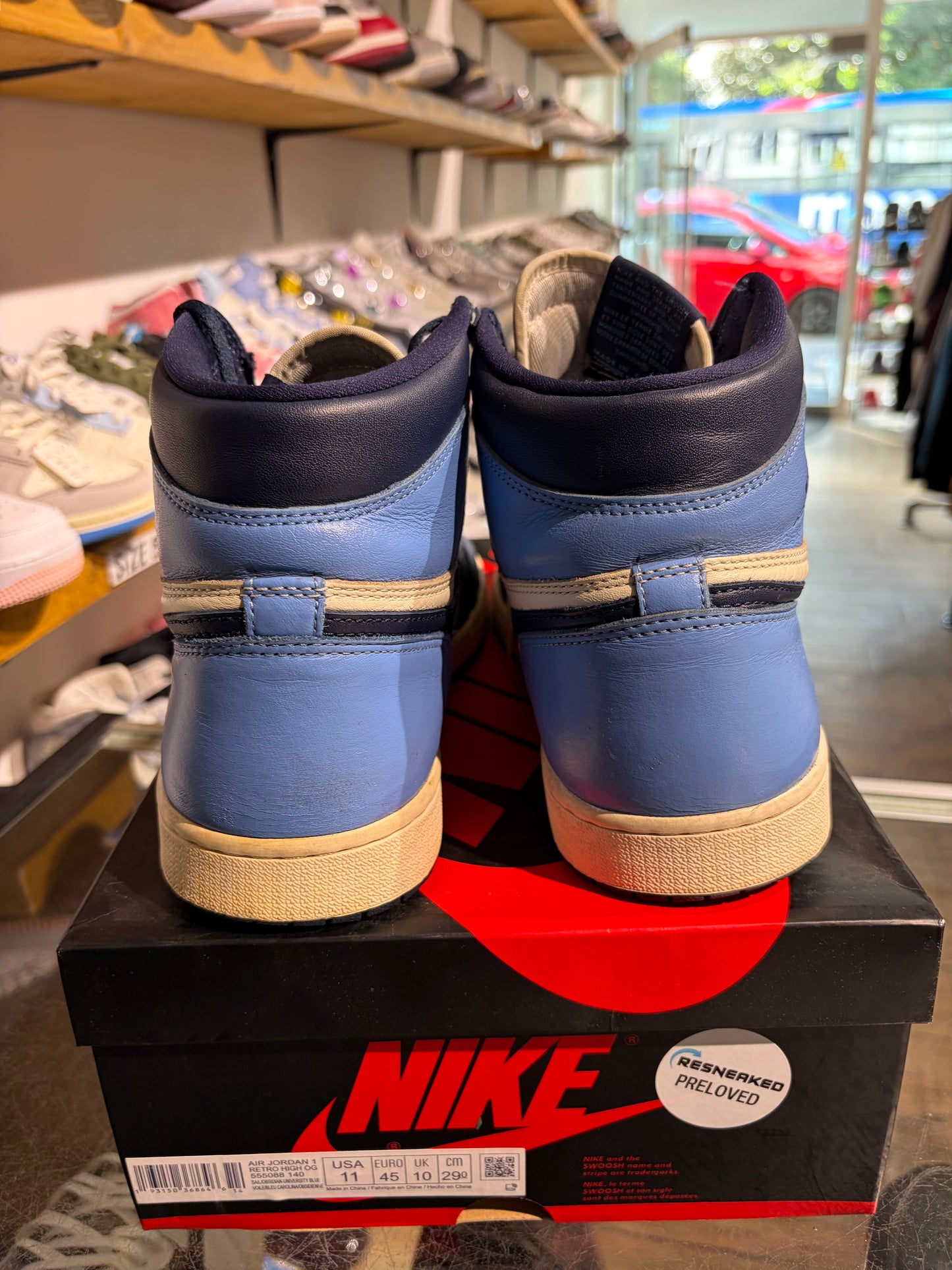Air Jordan 1 High Obsidian UK 10