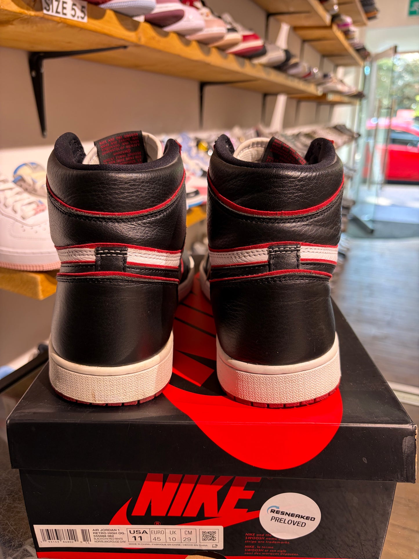 Jordan 1 High Bloodline UK 10