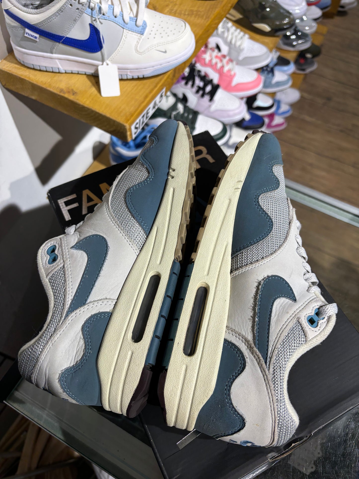 Air Max 1 Patta Aqua UK 6