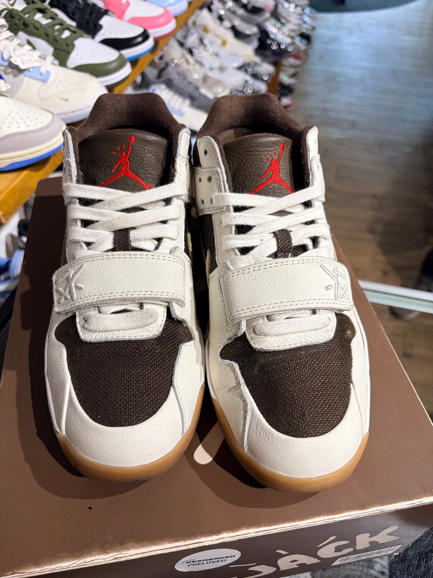 Air Jordan Jumpman Jack TR Travis Scott Sail UK 8