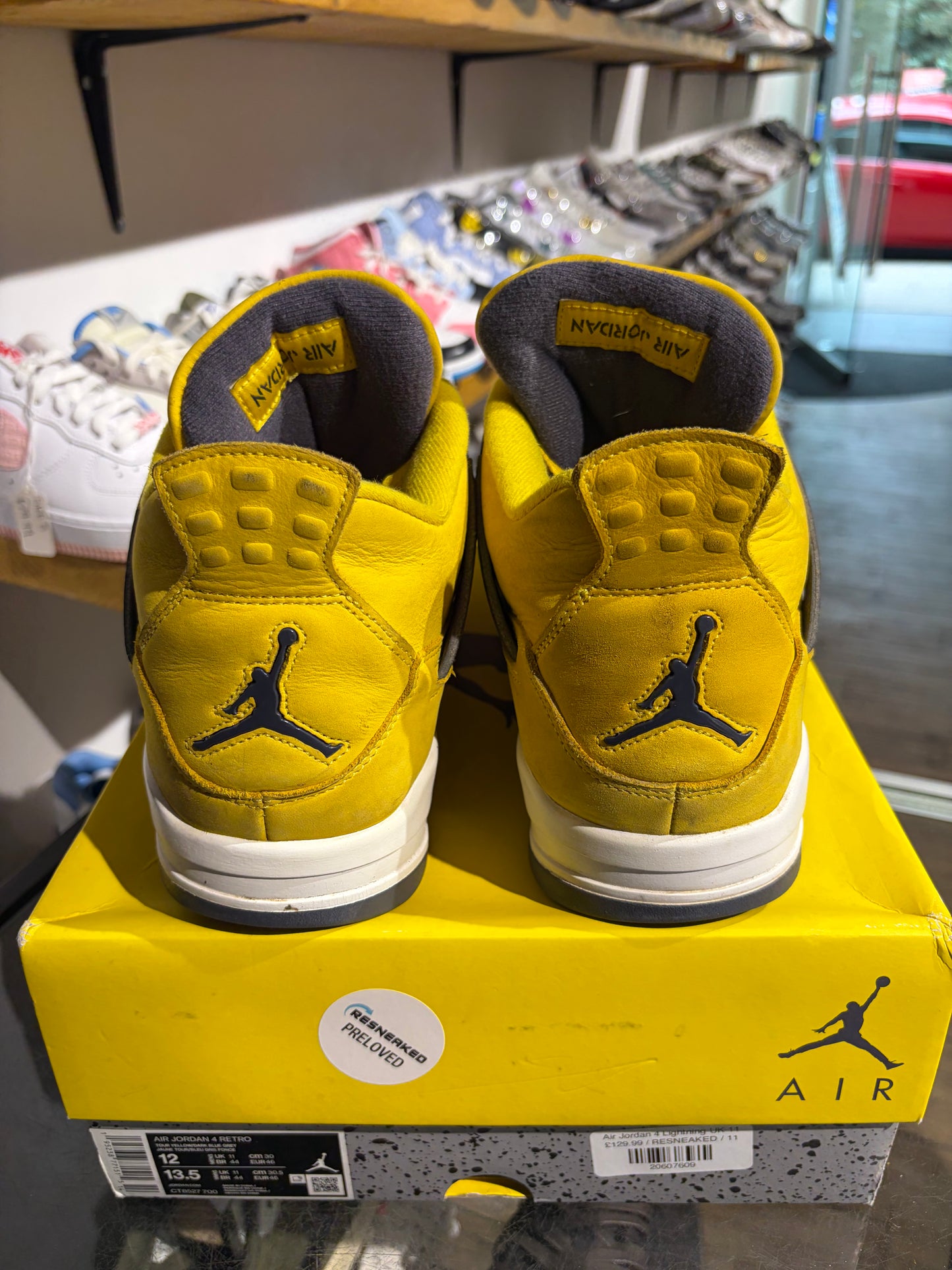 Air Jordan 4 Lightning UK 11
