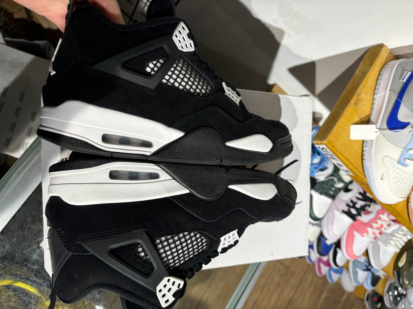 Air Jordan 4 White Thunder UK 8