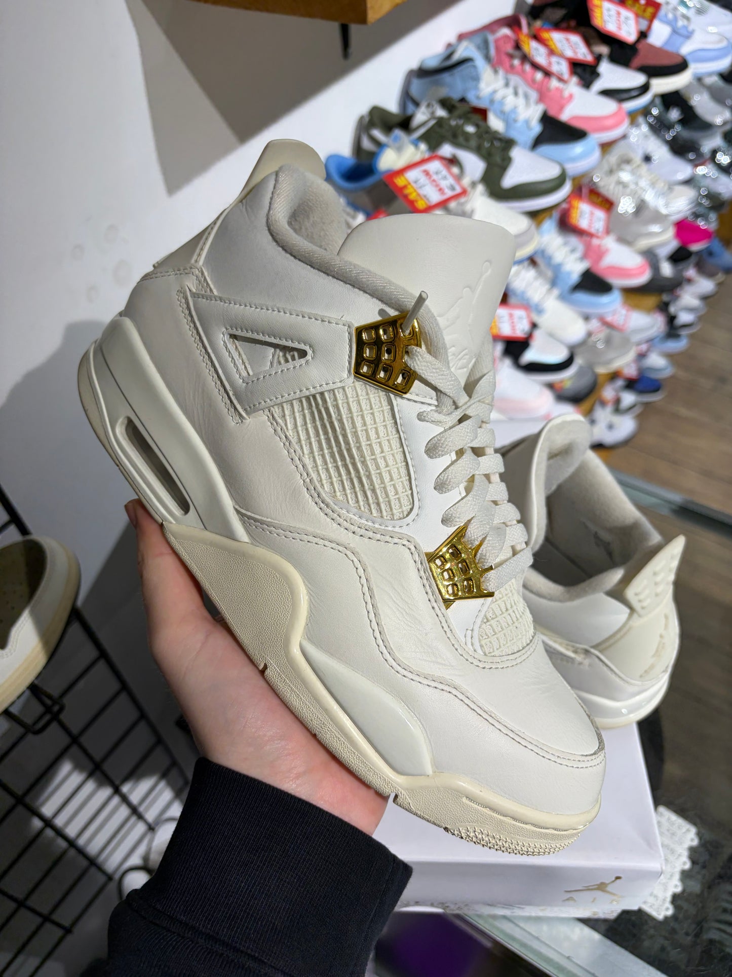 Air Jordan 4 Metallic Gold (W) UK 9