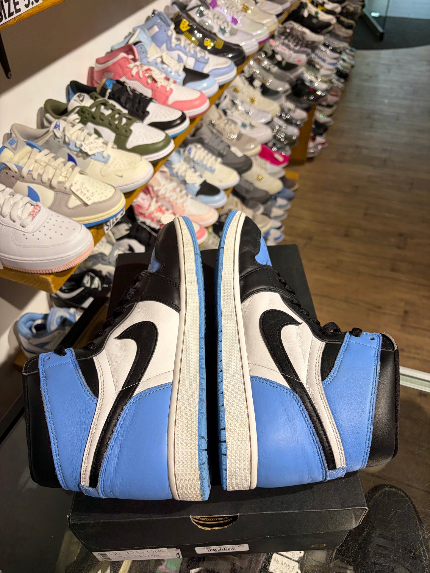 Air Jordan 1 High UNC Toe UK 10.5