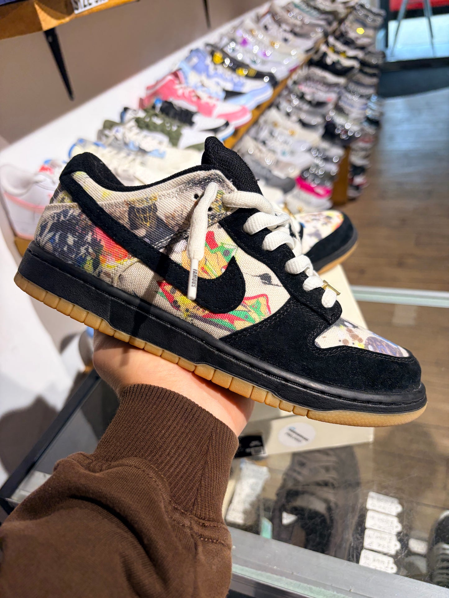 Nike SB Dunk Low x Supreme Rammellzee UK 6