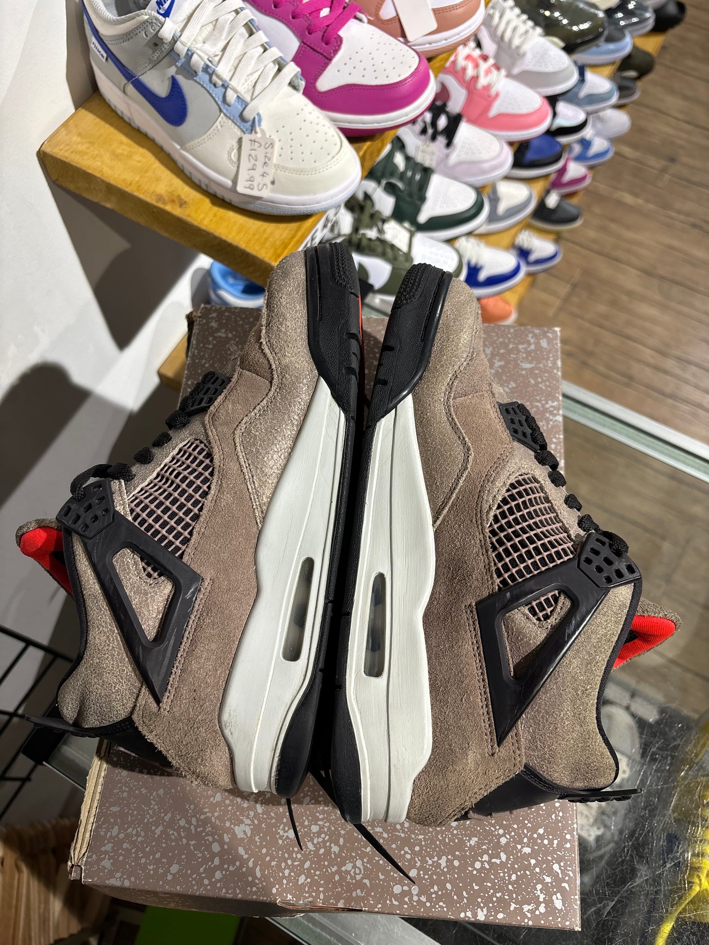 Jordan 4 Taupe Haze UK 7
