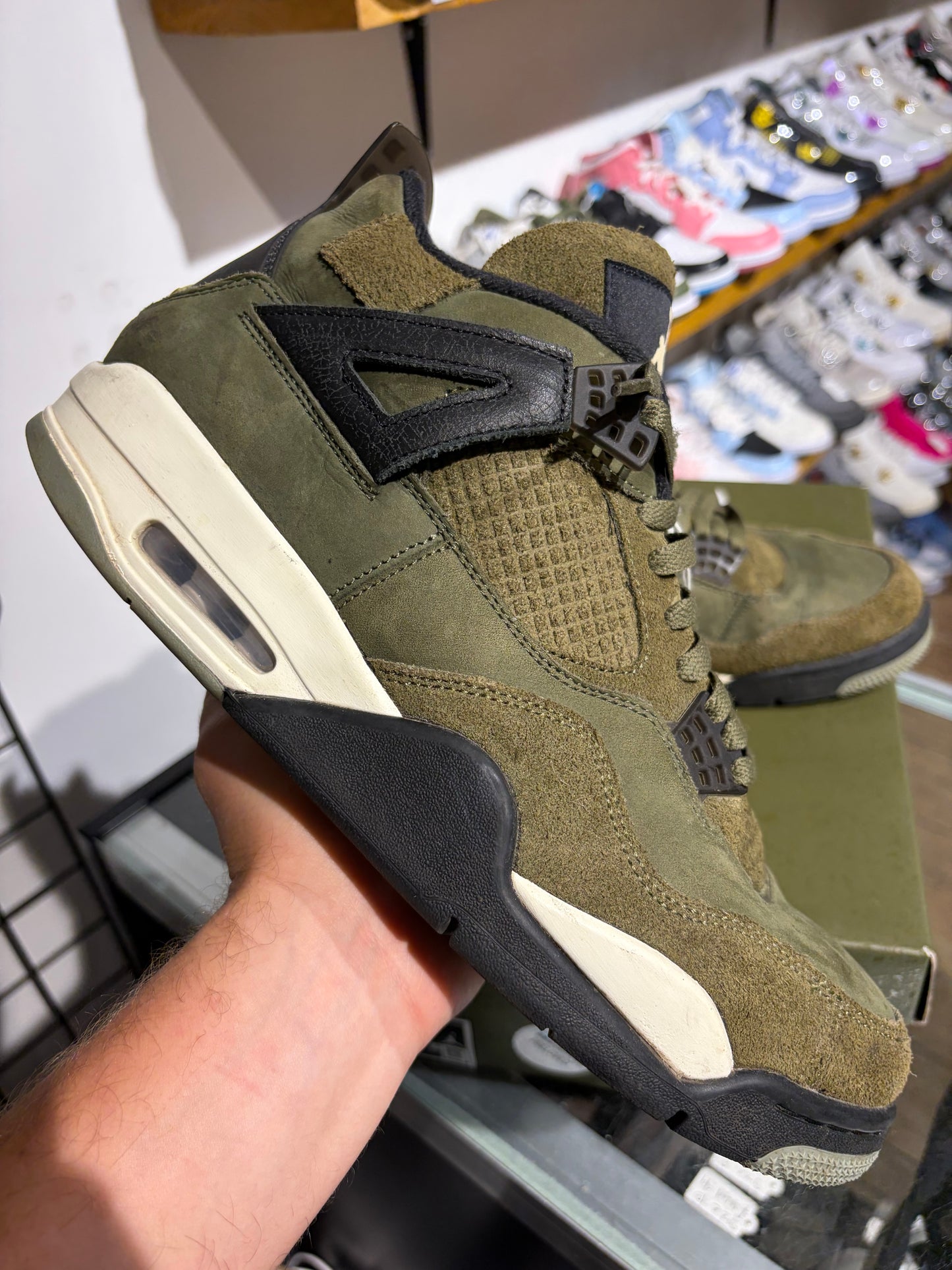 Air Jordan 4 Olive Craft UK 10.5