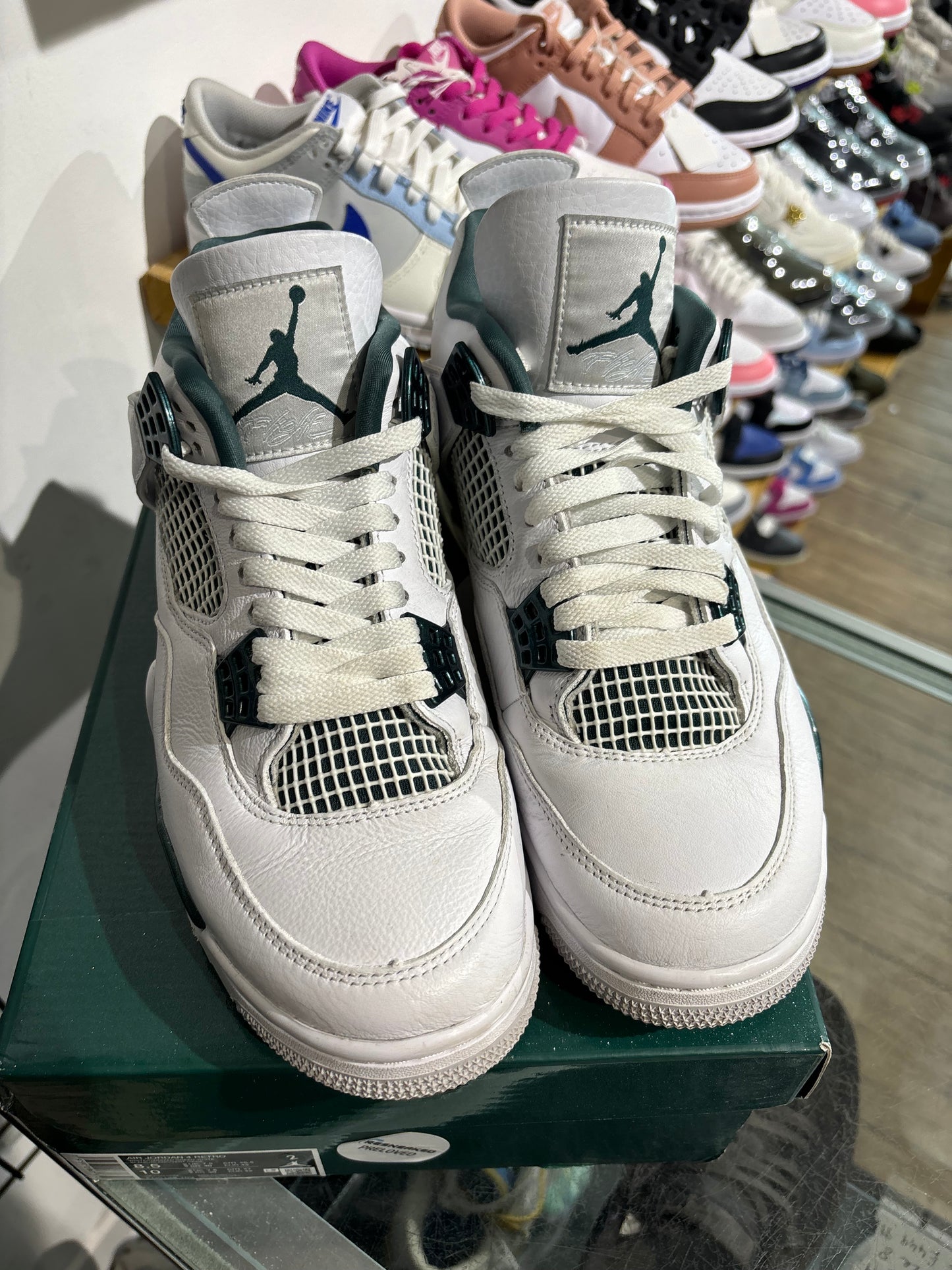 Jordan 4 Oxidised Green UK 7.5