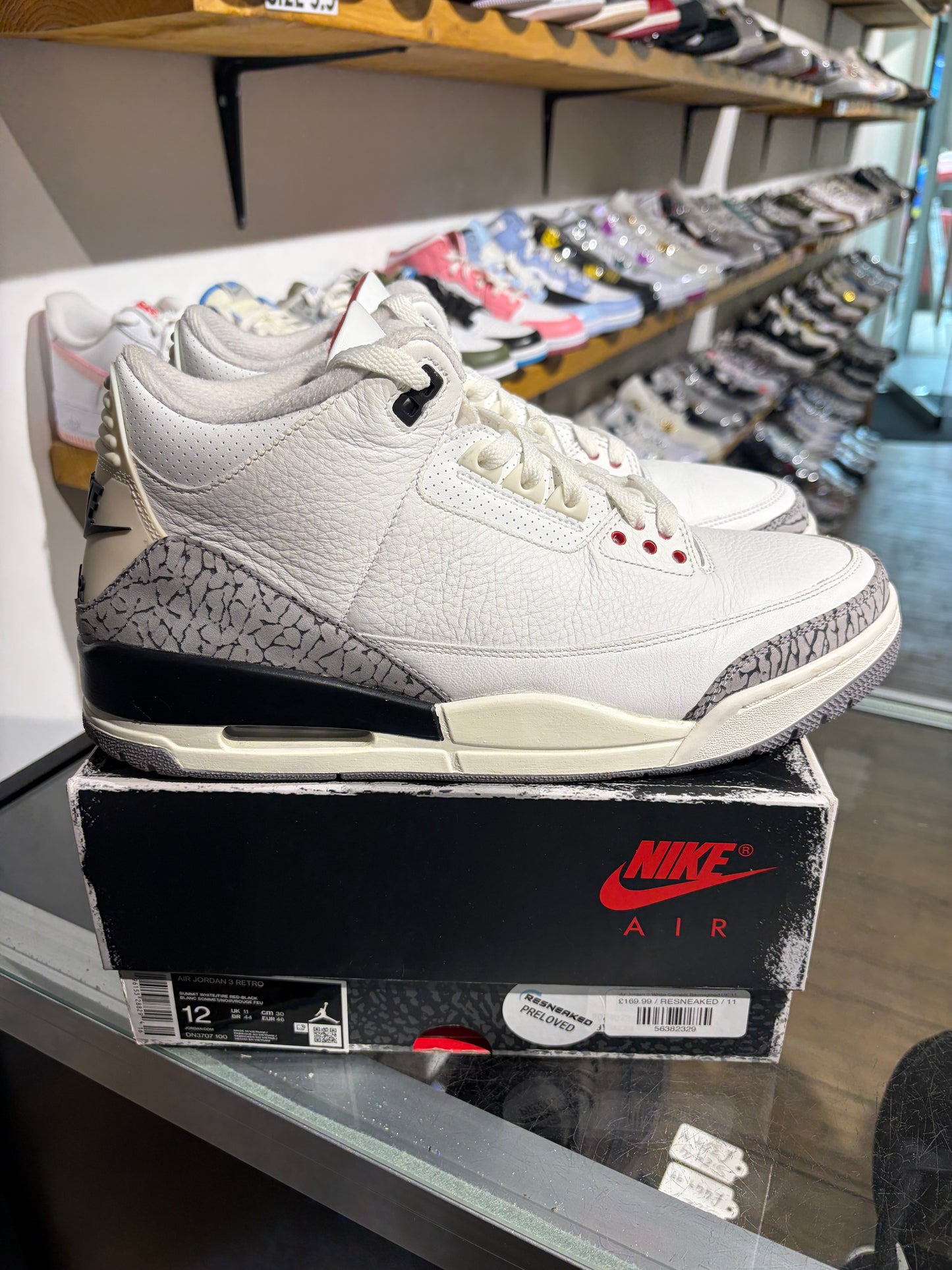 Air Jordan 3 White Cement Reimagined UK 11