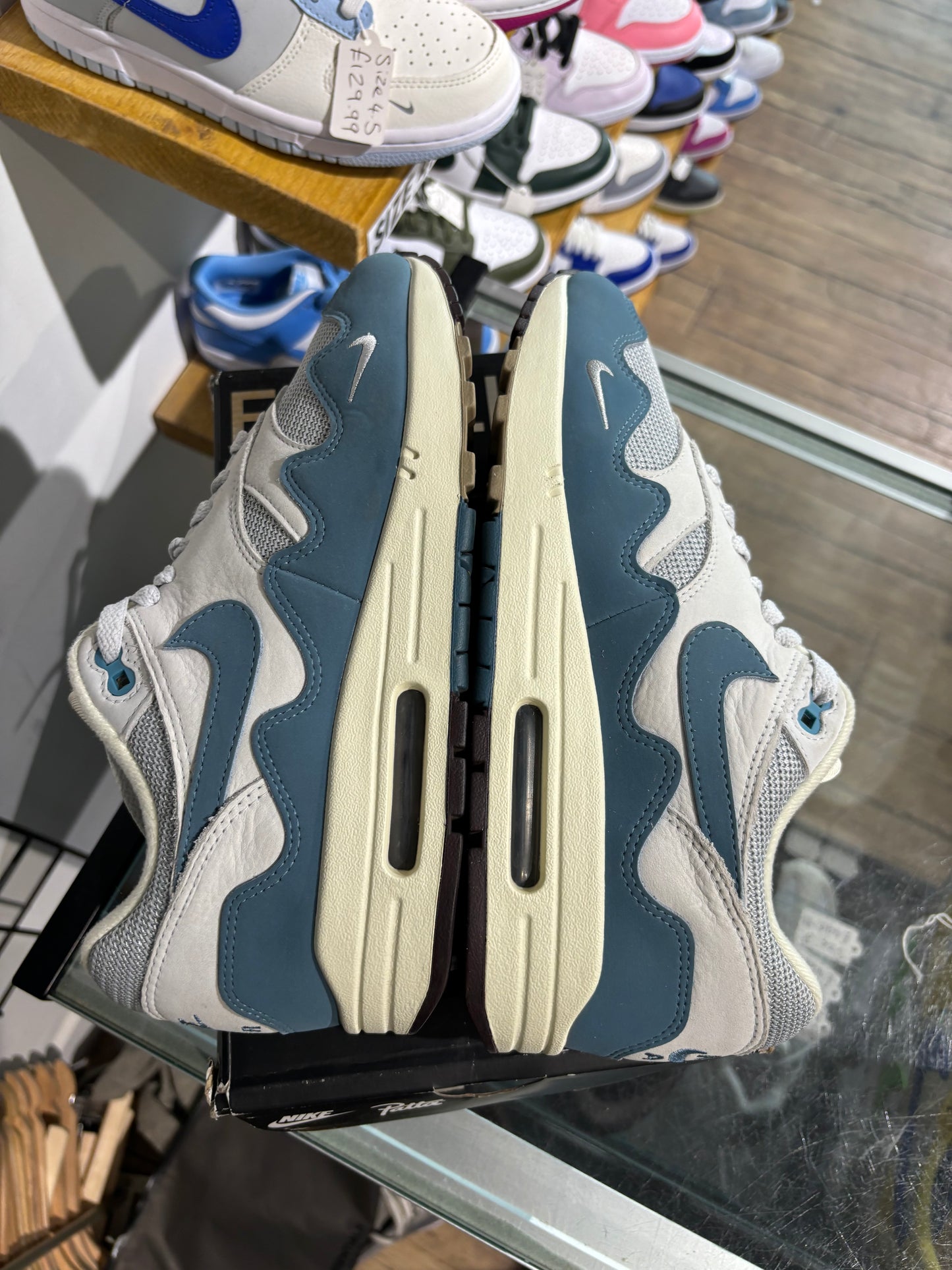 Air Max 1 Patta Aqua UK 7.5