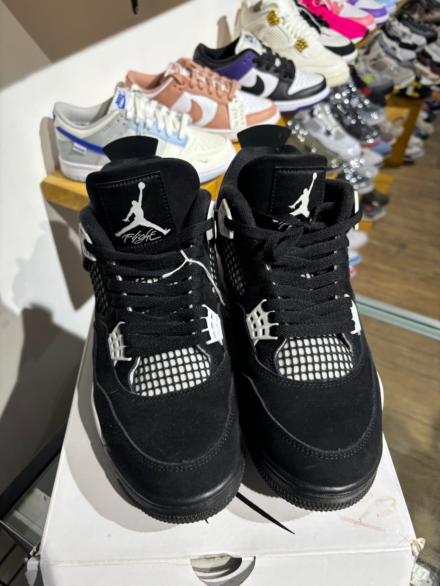 Air Jordan 4 White Thunder UK 8