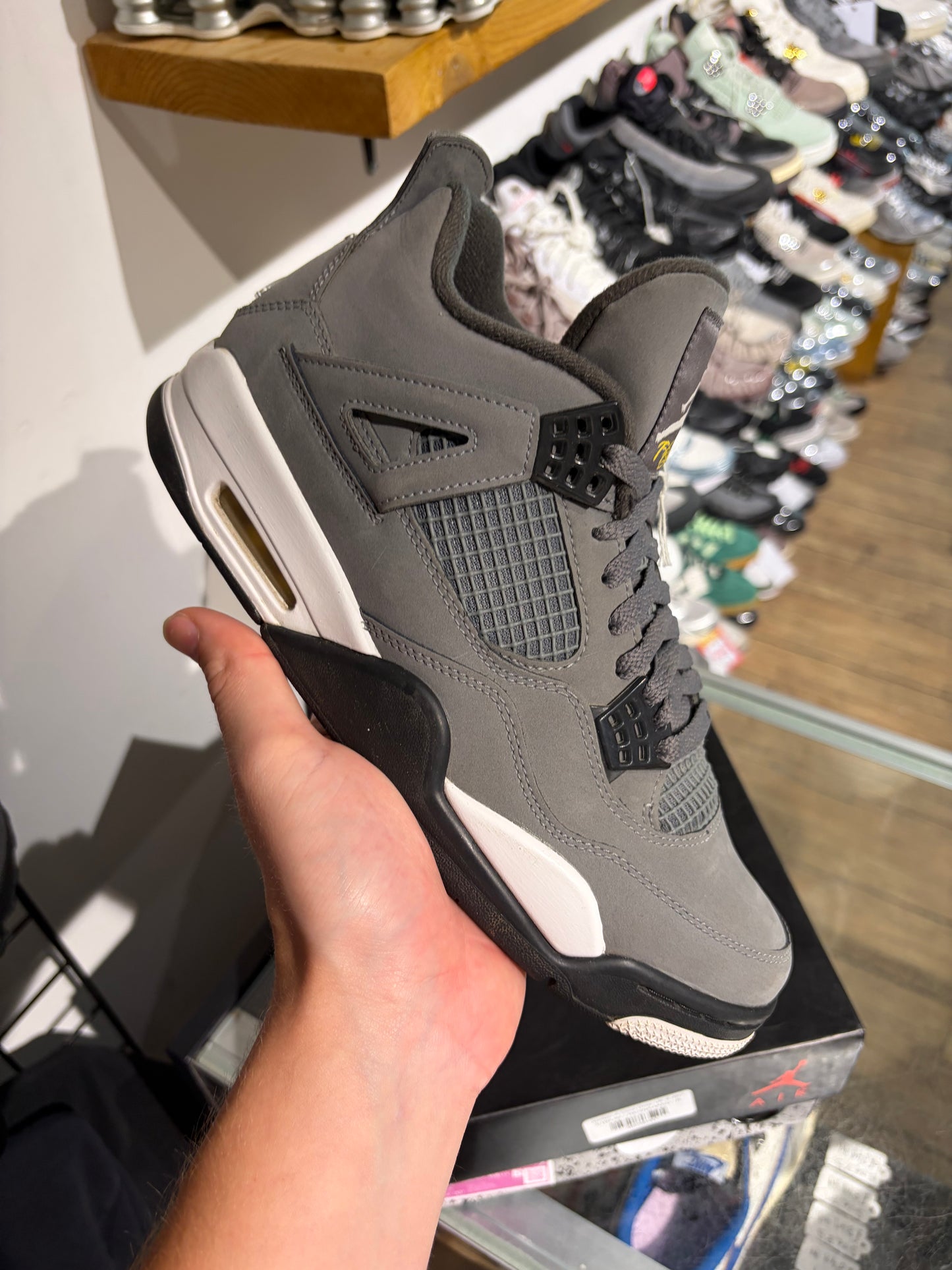 Jordan 4 Cool Grey UK 8 #87