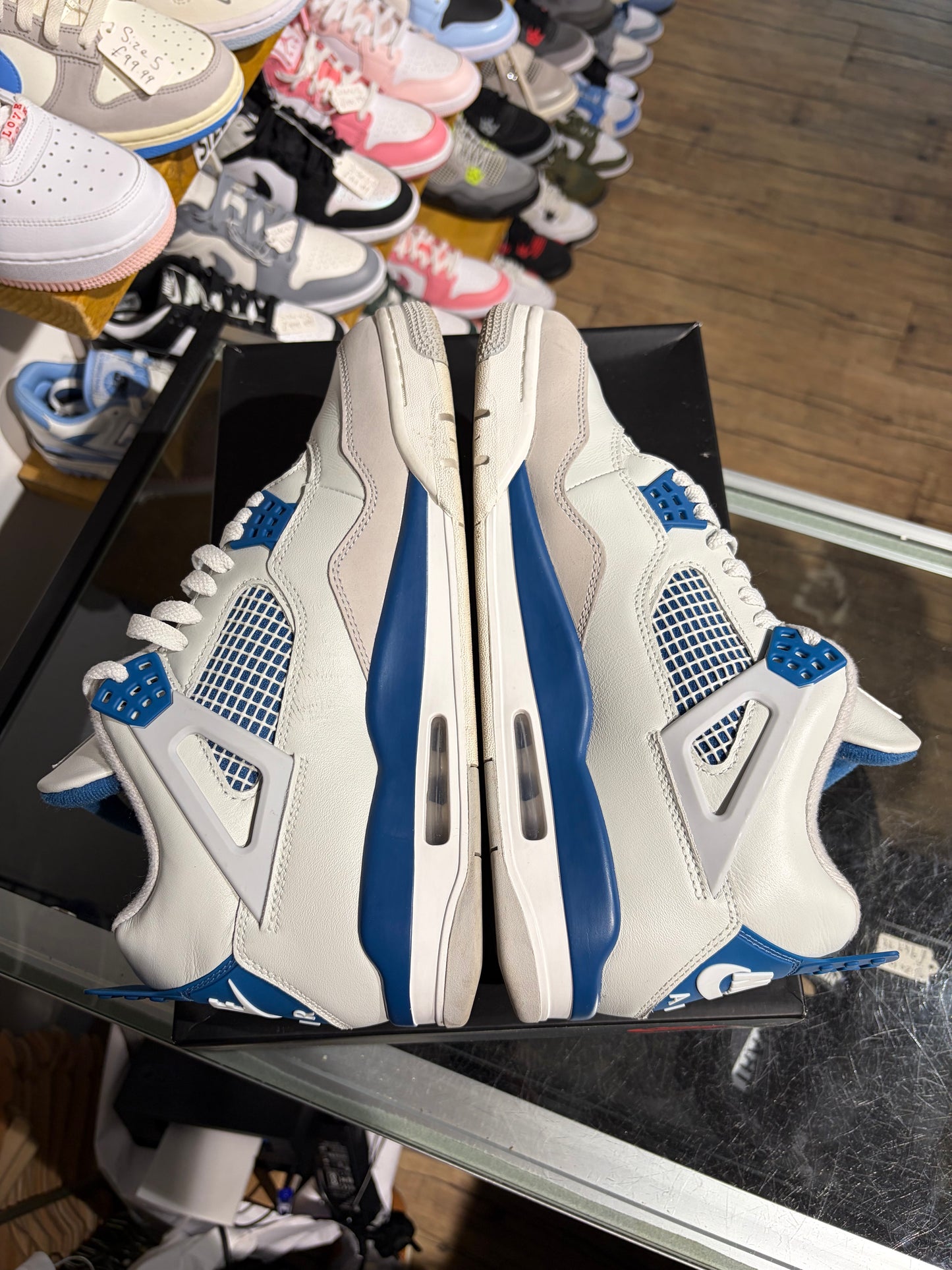Jordan 4 Military Blue UK 10