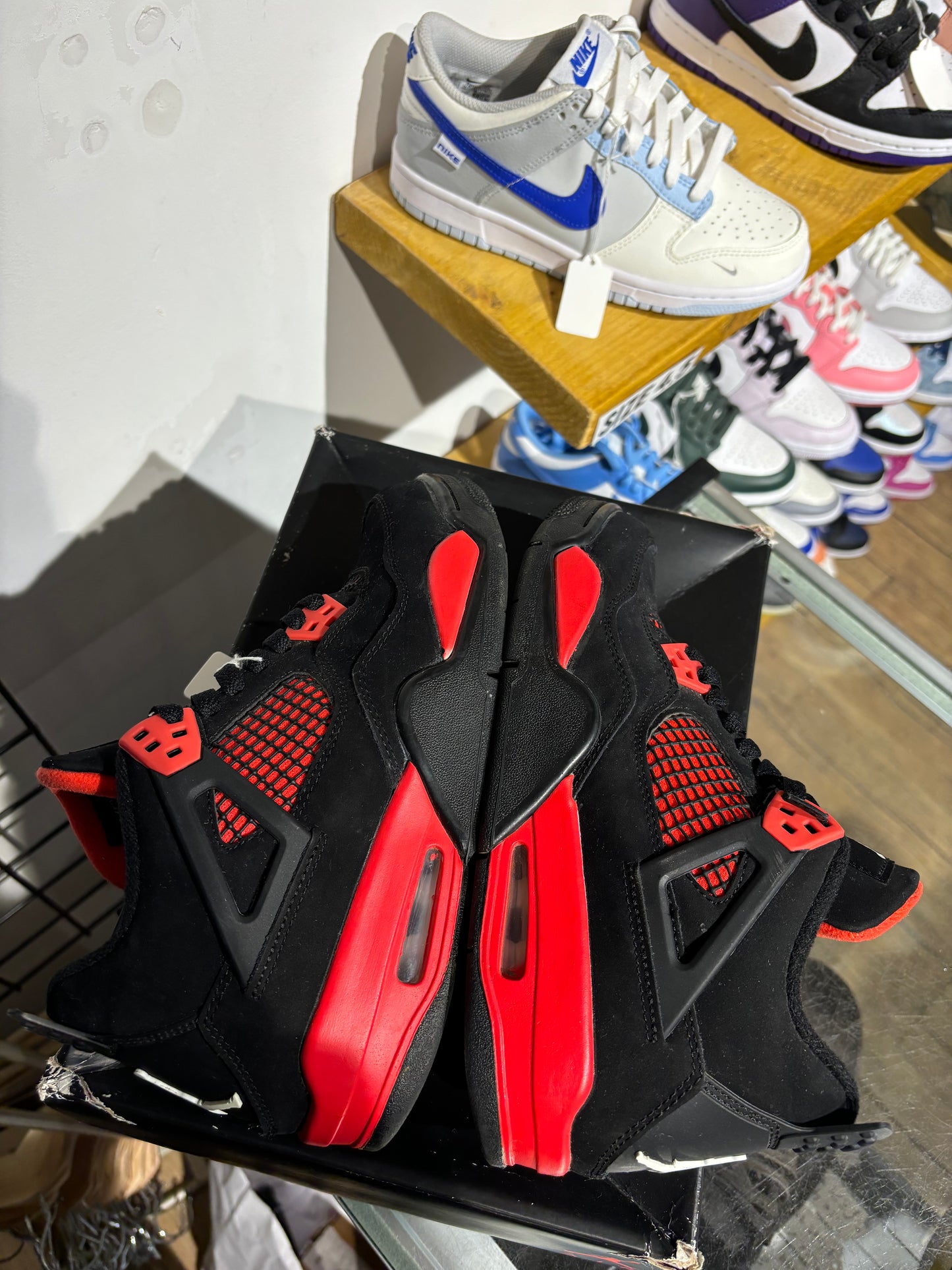 Jordan 4 Red Thunder UK 6 (GS)