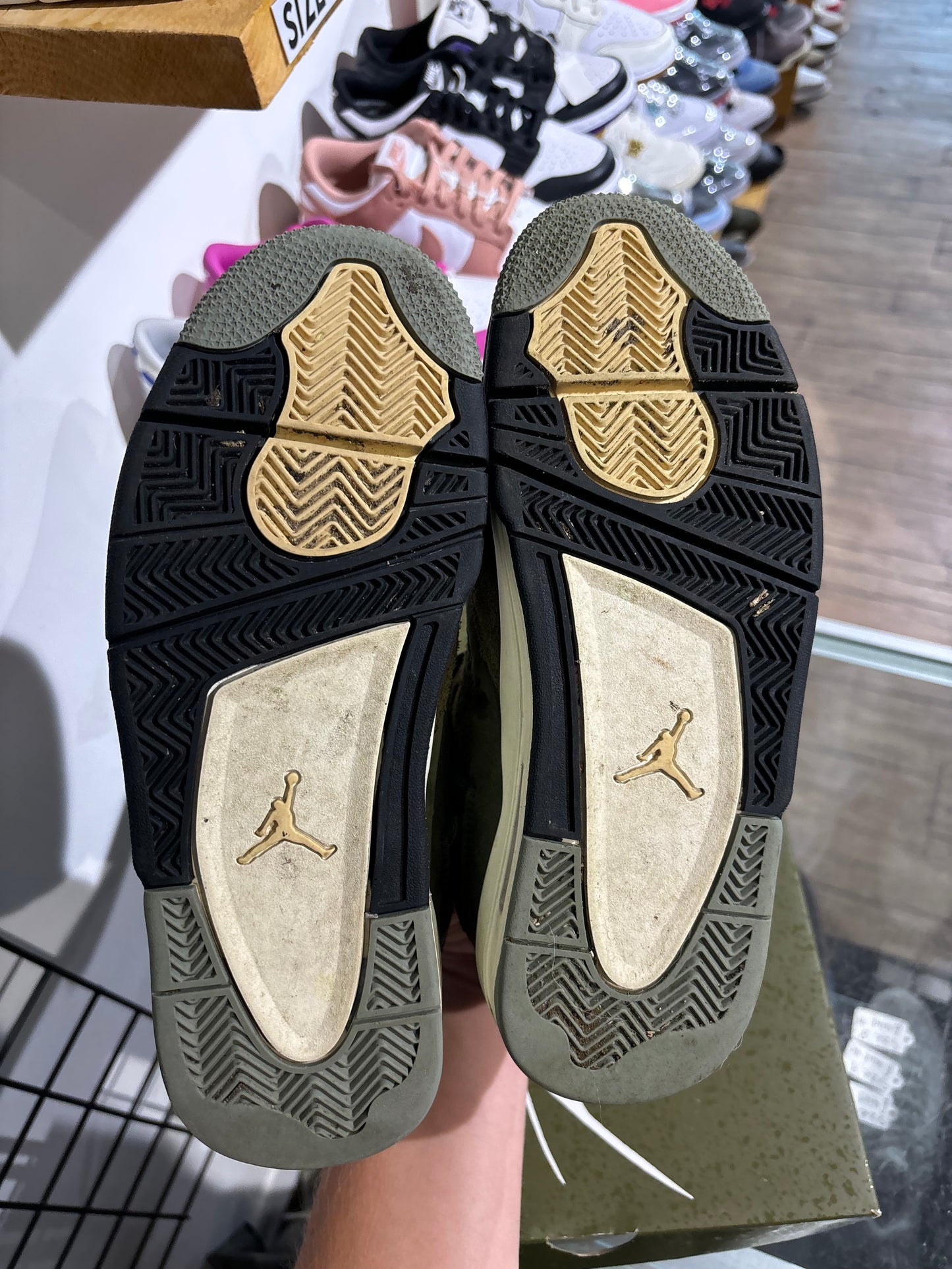 Jordan 4 Olive Craft UK 7