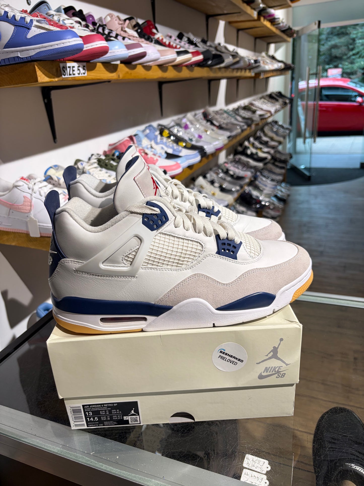 Air Jordan 4 SB Navy UK 12