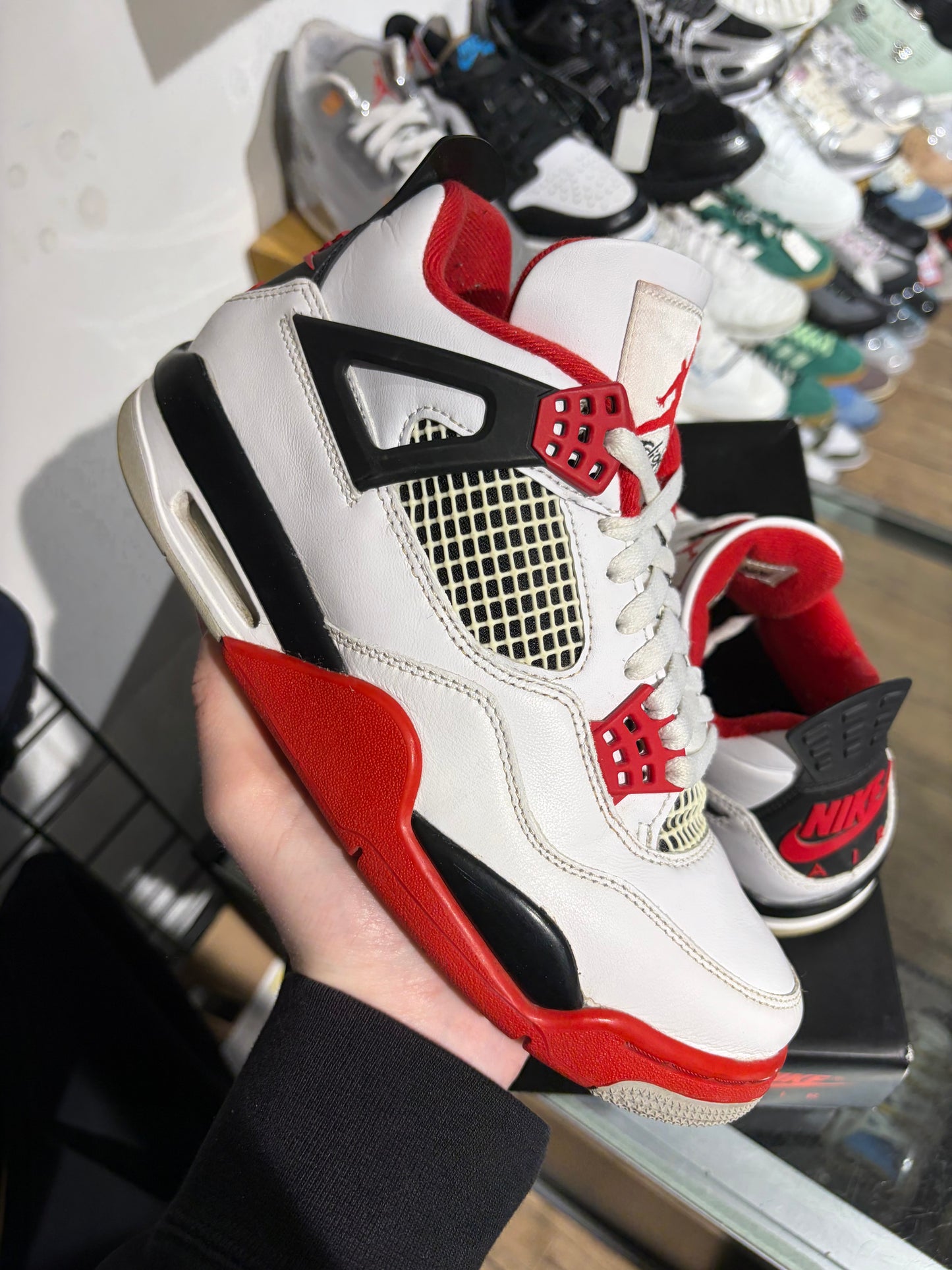 Jordan 4 Fire Red UK 6.5