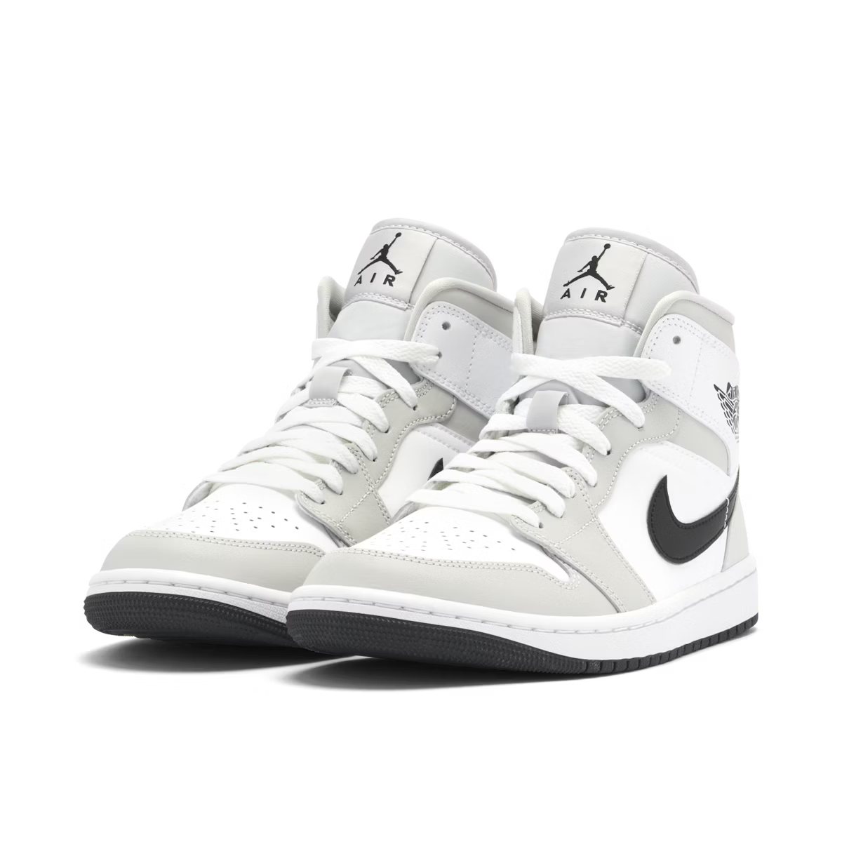 Air Jordan 1 Mid Light Smoke Grey (W)