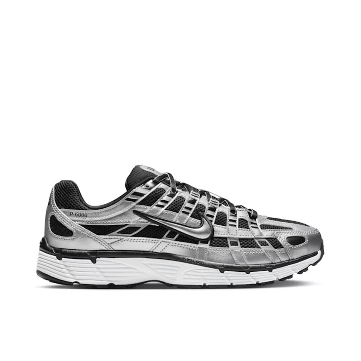 Nike P-6000 Metallic Silver Black White (W)