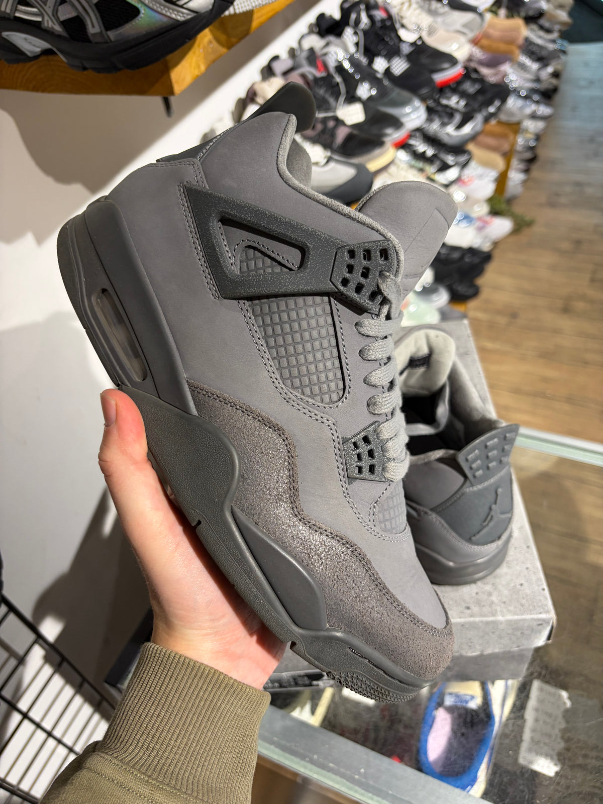 Jordan 4 Wet Cement UK 10 #383
