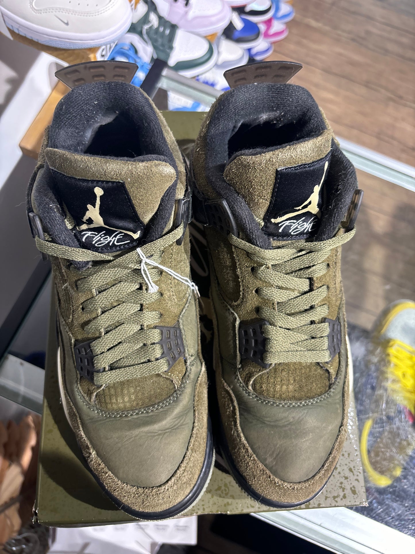Air Jordan 4 SE Craft Olive UK 8