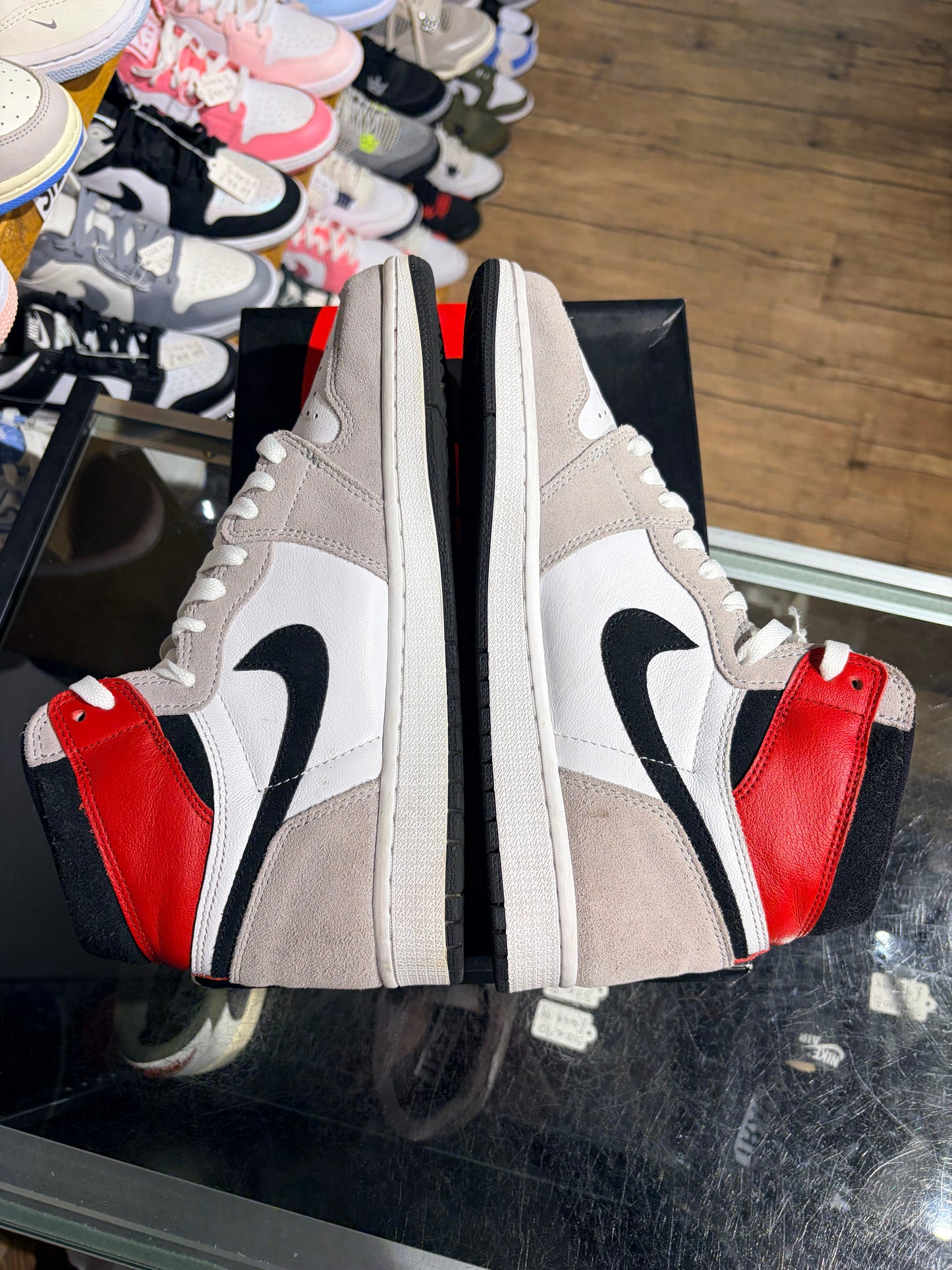 Jordan 1 High Light Smoke Grey UK 8.5