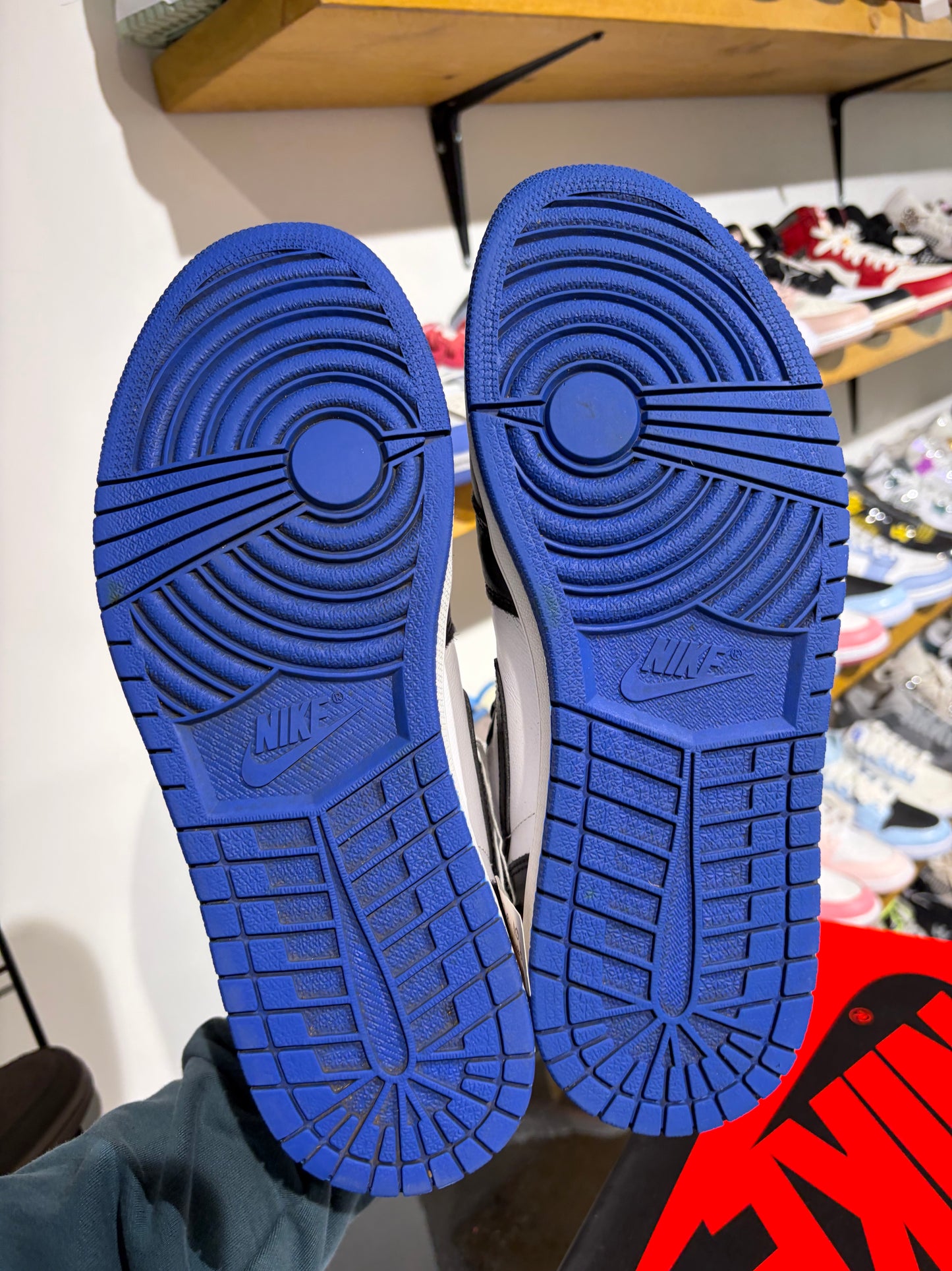 Air Jordan 1 High Royal Toe UK 10