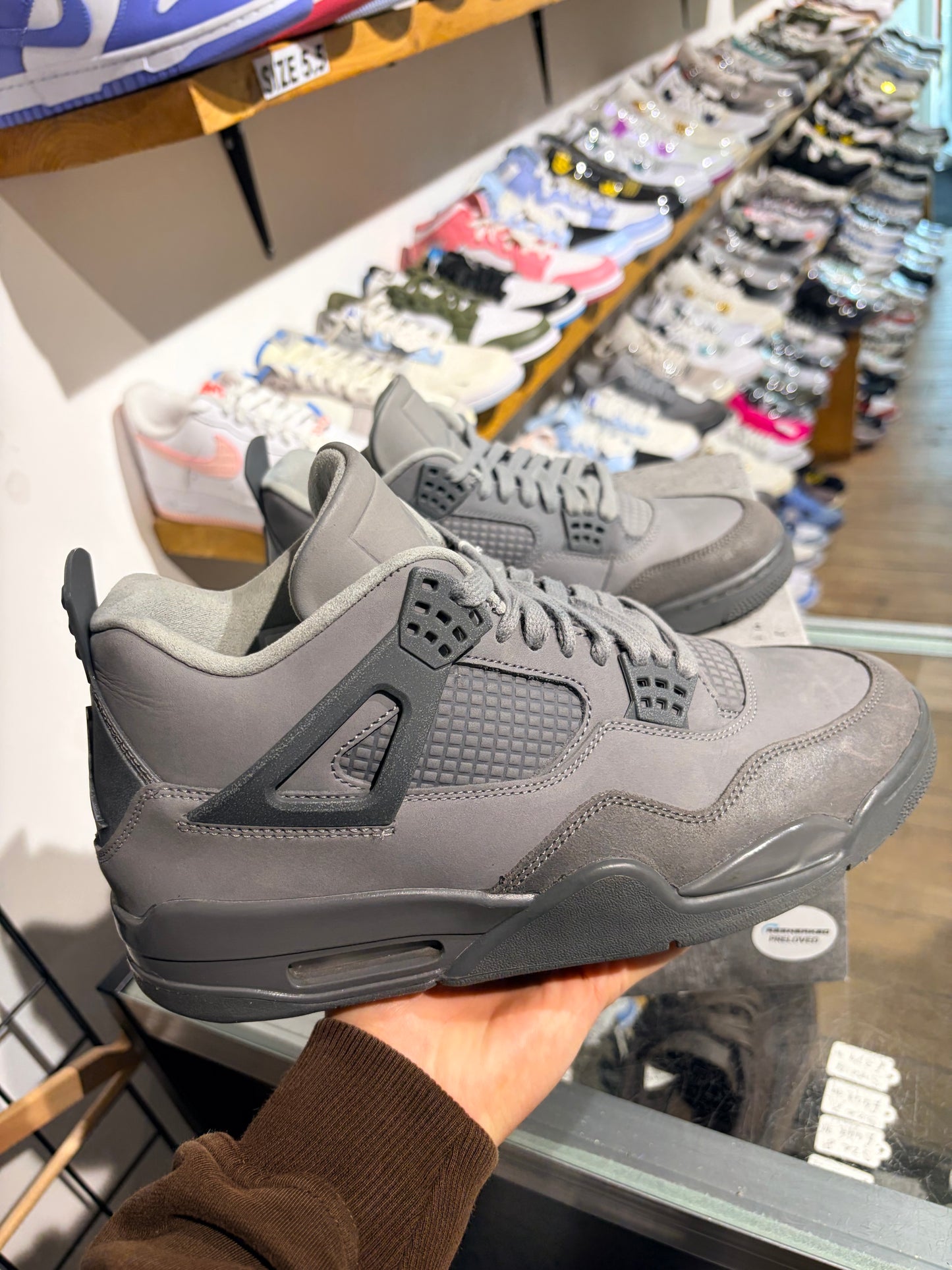Air Jordan 4 Wet Cement UK 8.5