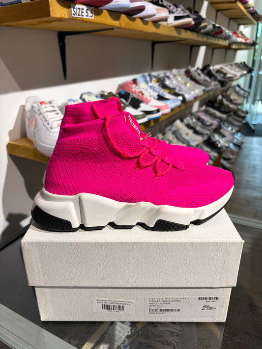 Balenciaga Pink Sock Runner UK 4