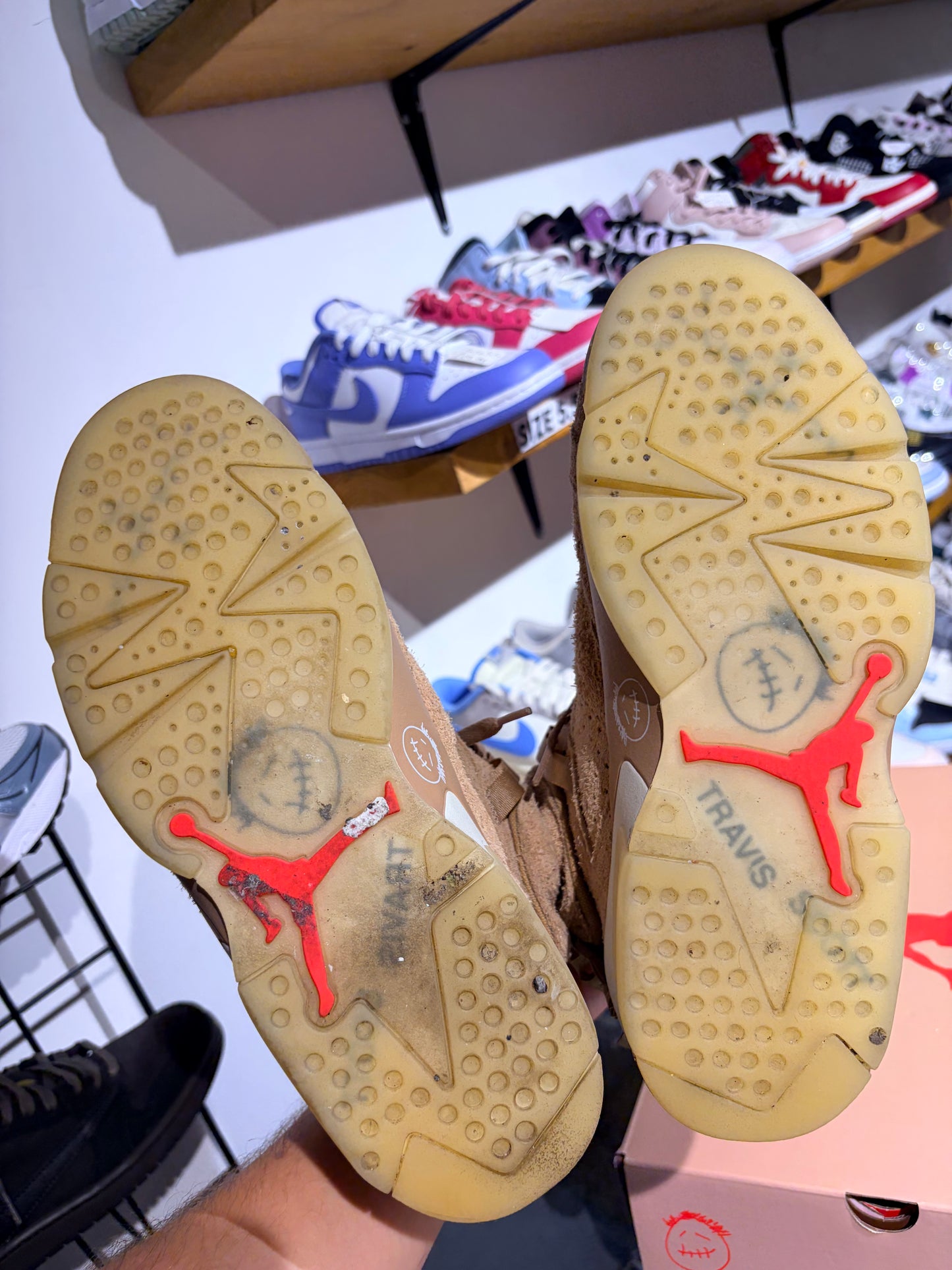 Jordan 6 British Khaki UK 7.5
