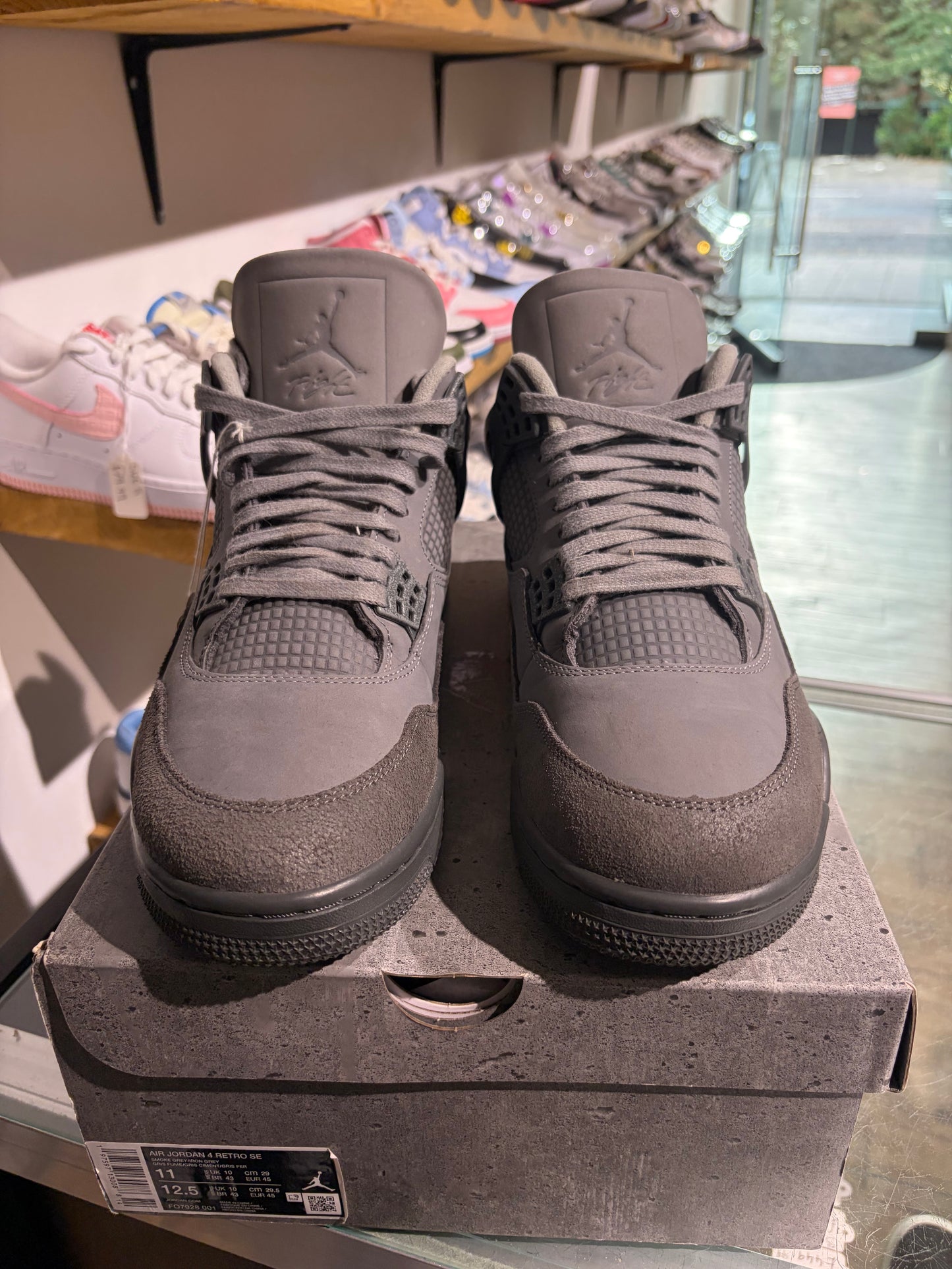 Air Jordan 4 Wet Cement UK 10