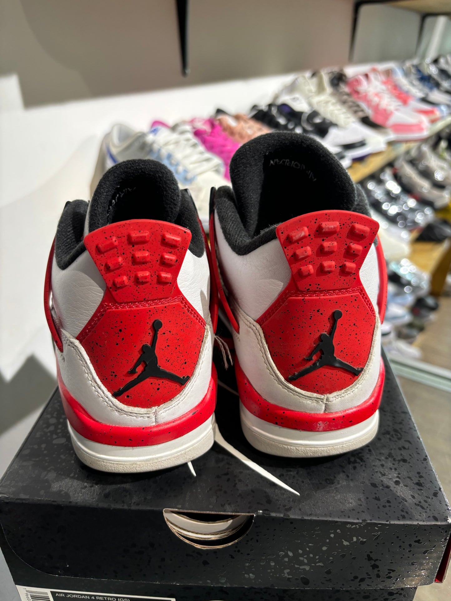 Jordan 4 Red Cement UK 3.5 (GS)
